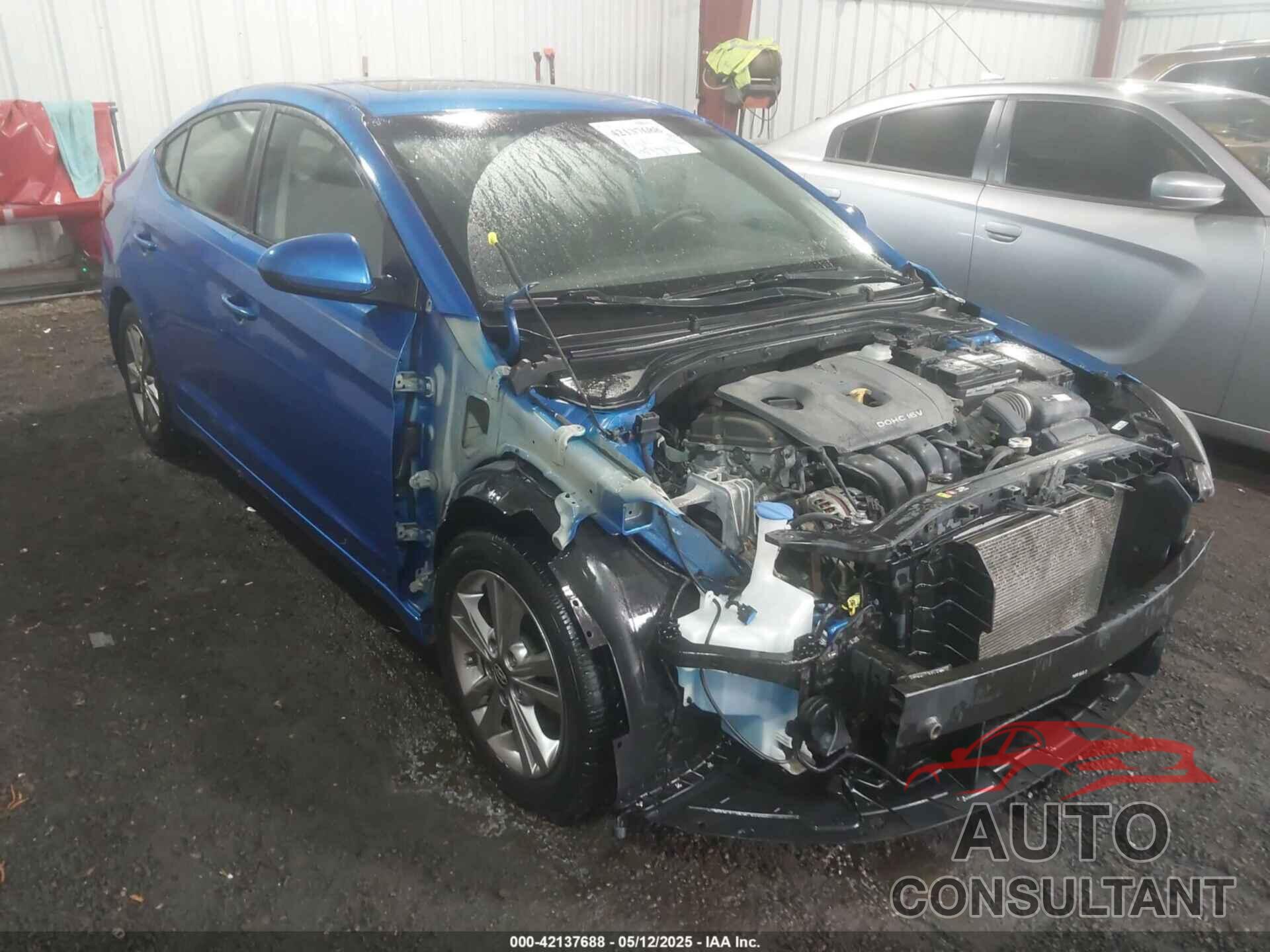 HYUNDAI ELANTRA 2017 - KMHD84LF3HU363149