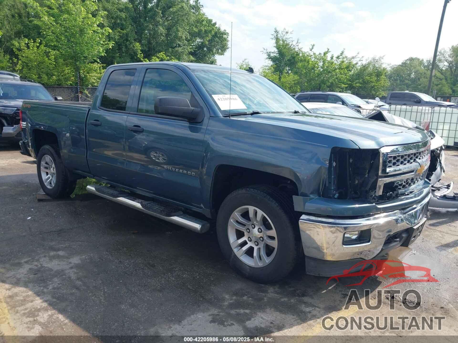 CHEVROLET SILVERADO 1500 2014 - 1GCVKREC3EZ351141