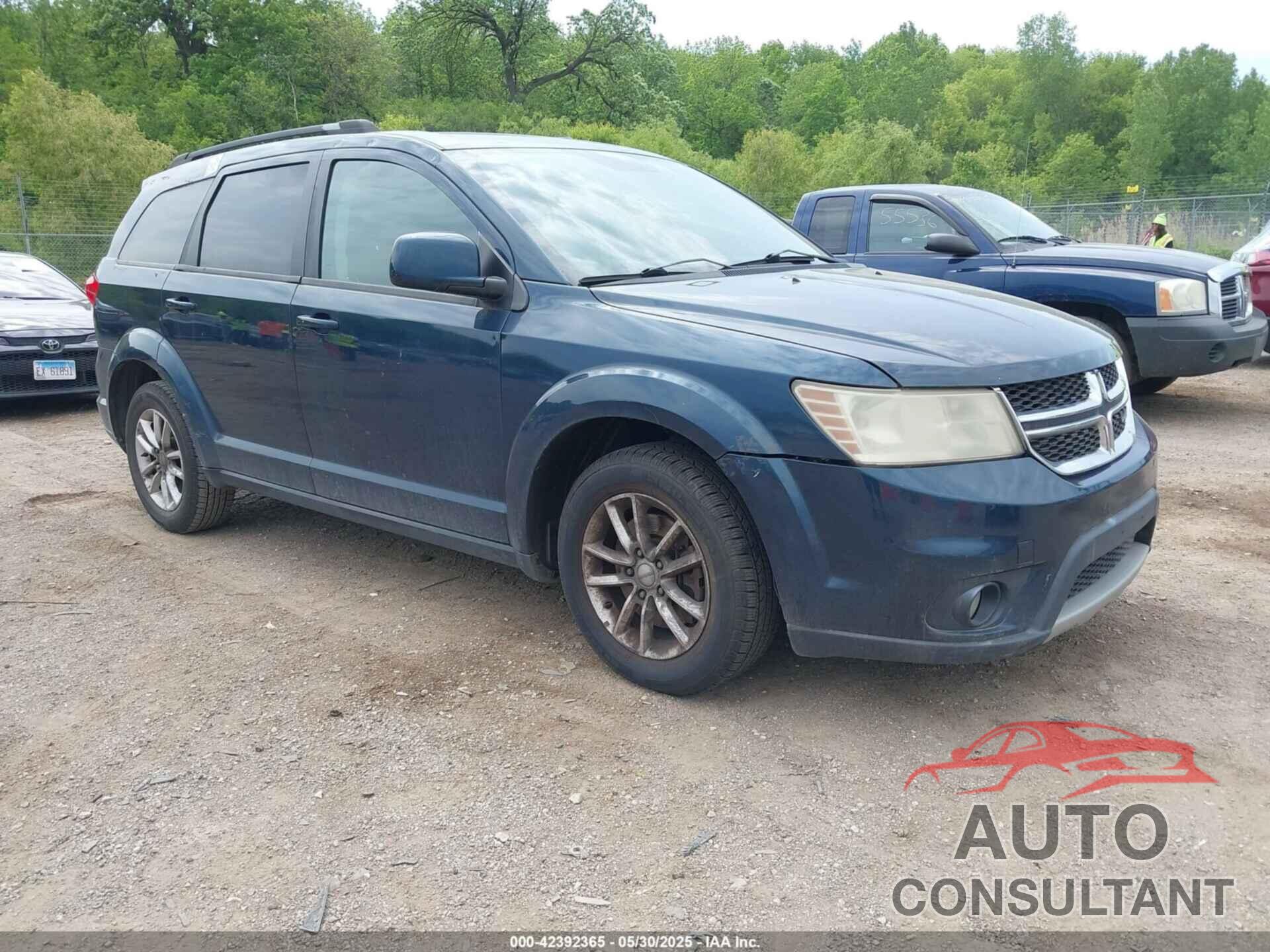 DODGE JOURNEY 2013 - 3C4PDCBG7DT637314