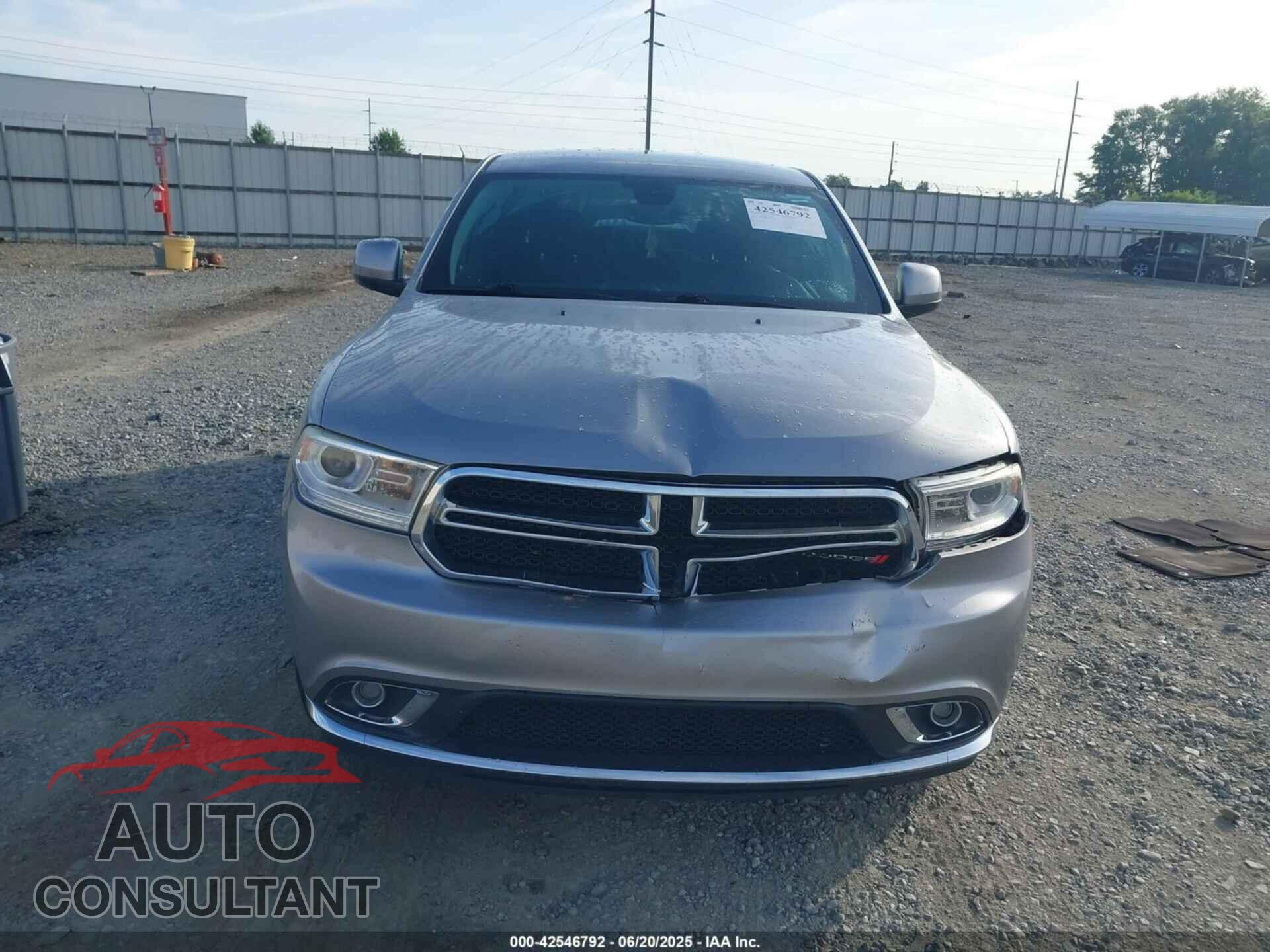 DODGE DURANGO 2017 - 1C4RDHAG4HC680890
