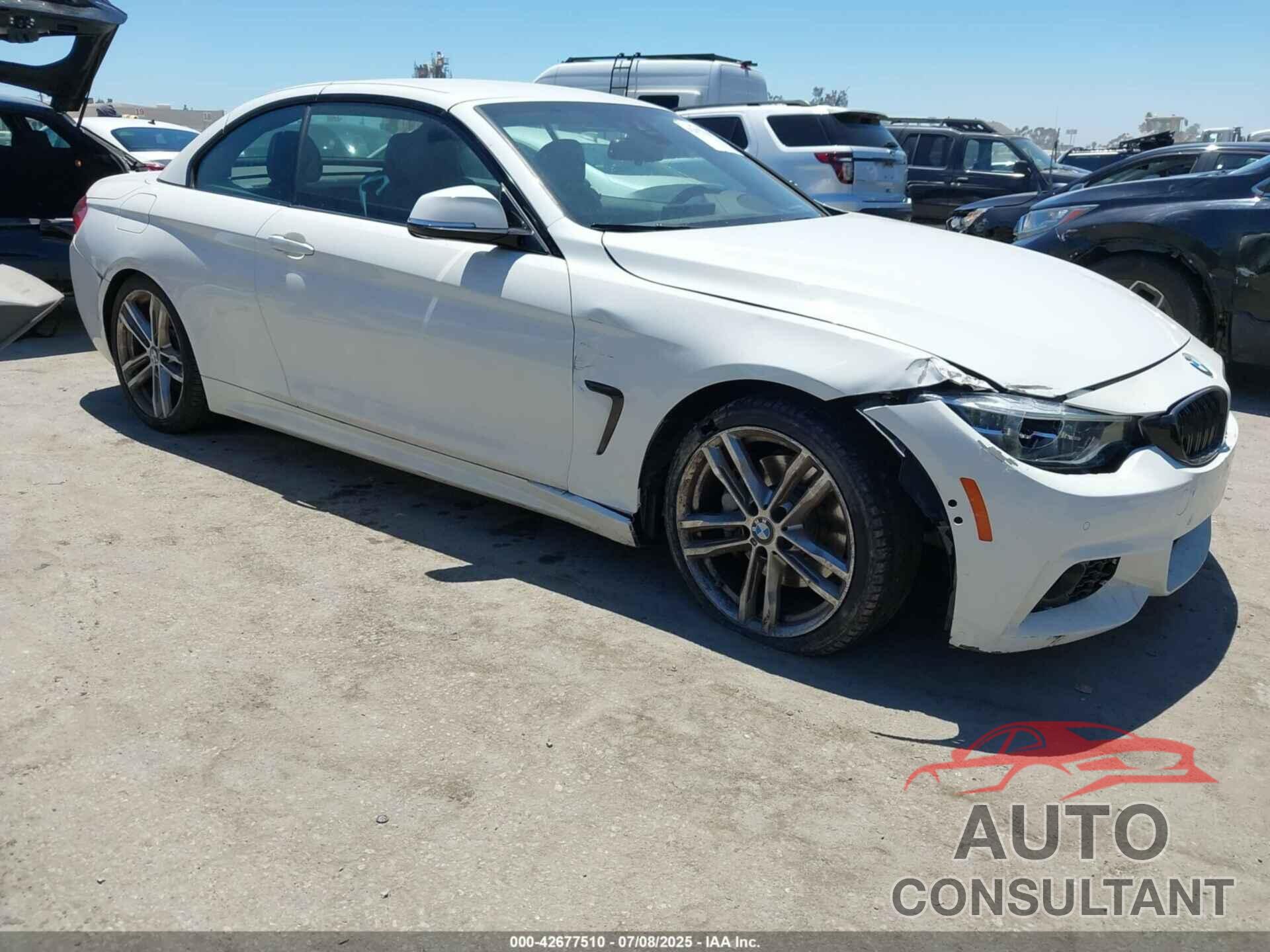 BMW 440I 2018 - WBA4Z5C5XJEE16895