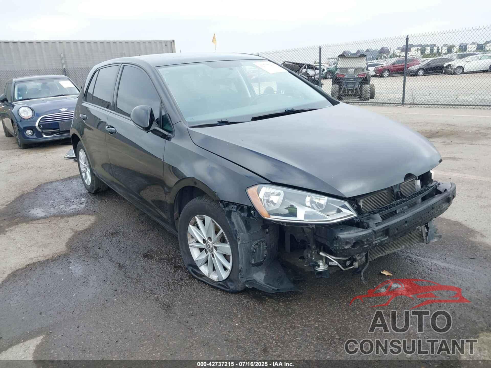 VOLKSWAGEN GOLF 2016 - 3VW217AUXGM066592