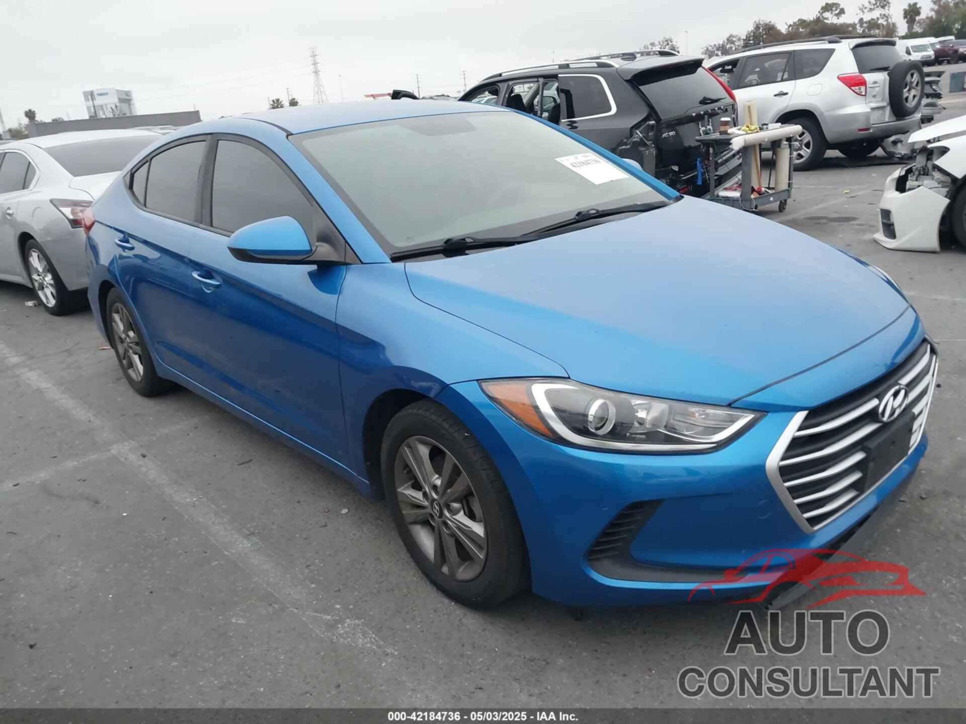 HYUNDAI ELANTRA 2018 - 5NPD84LF6JH307968