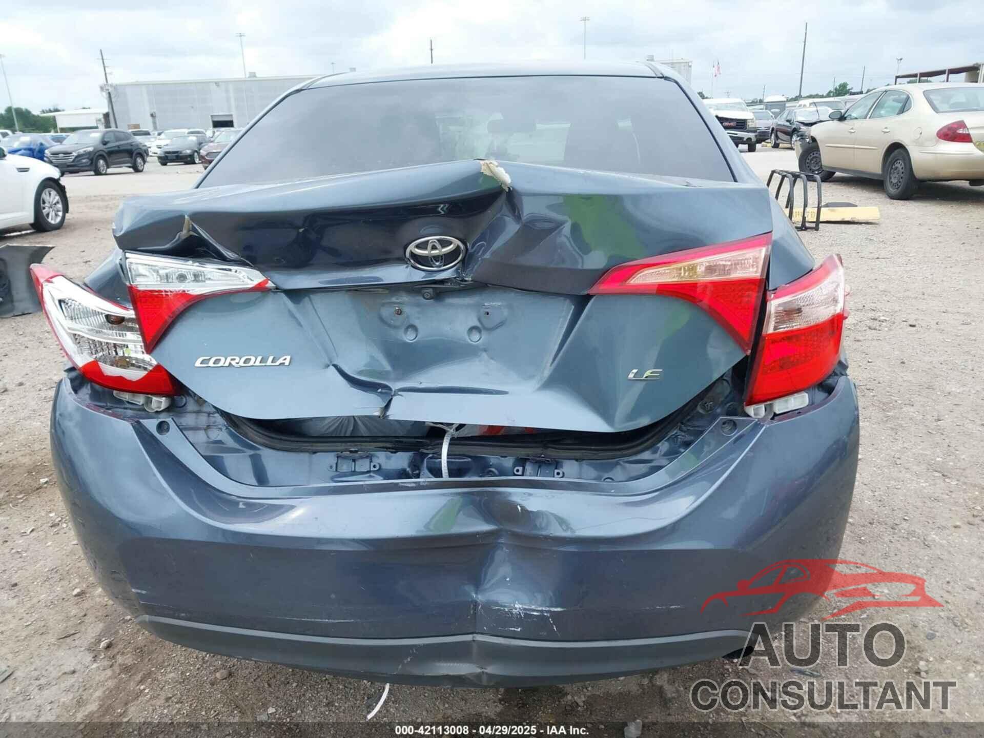 TOYOTA COROLLA 2017 - 5YFBURHEXHP570980