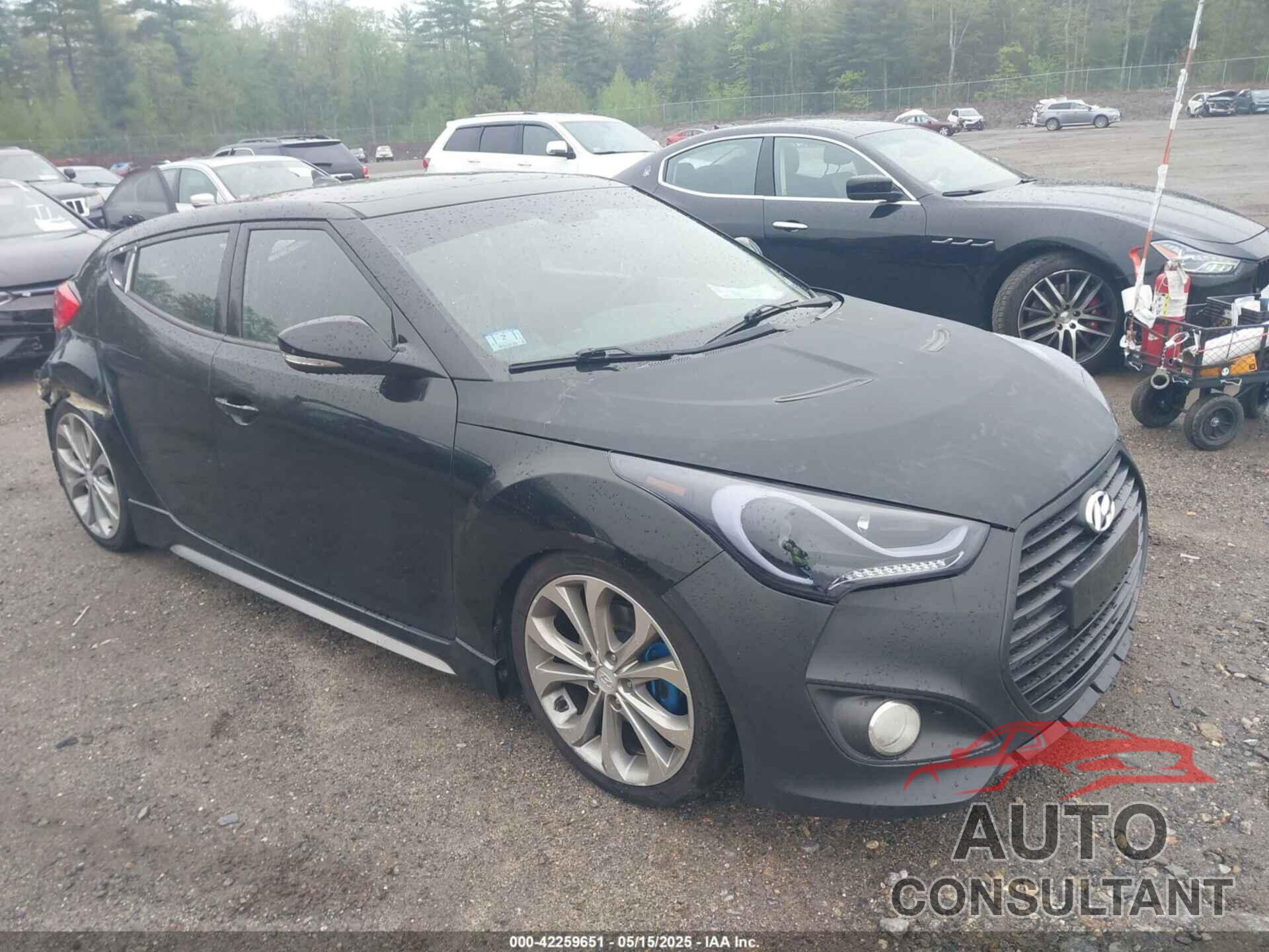 HYUNDAI VELOSTER 2013 - KMHTC6AE1DU110308