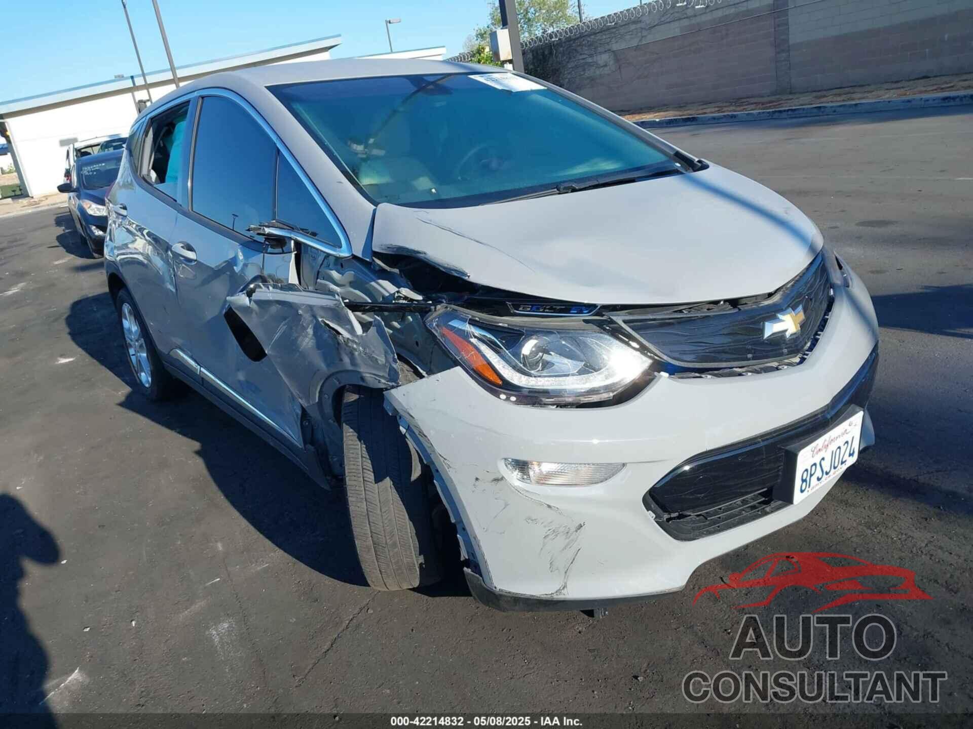 CHEVROLET BOLT EV 2020 - 1G1FW6S03L4116162