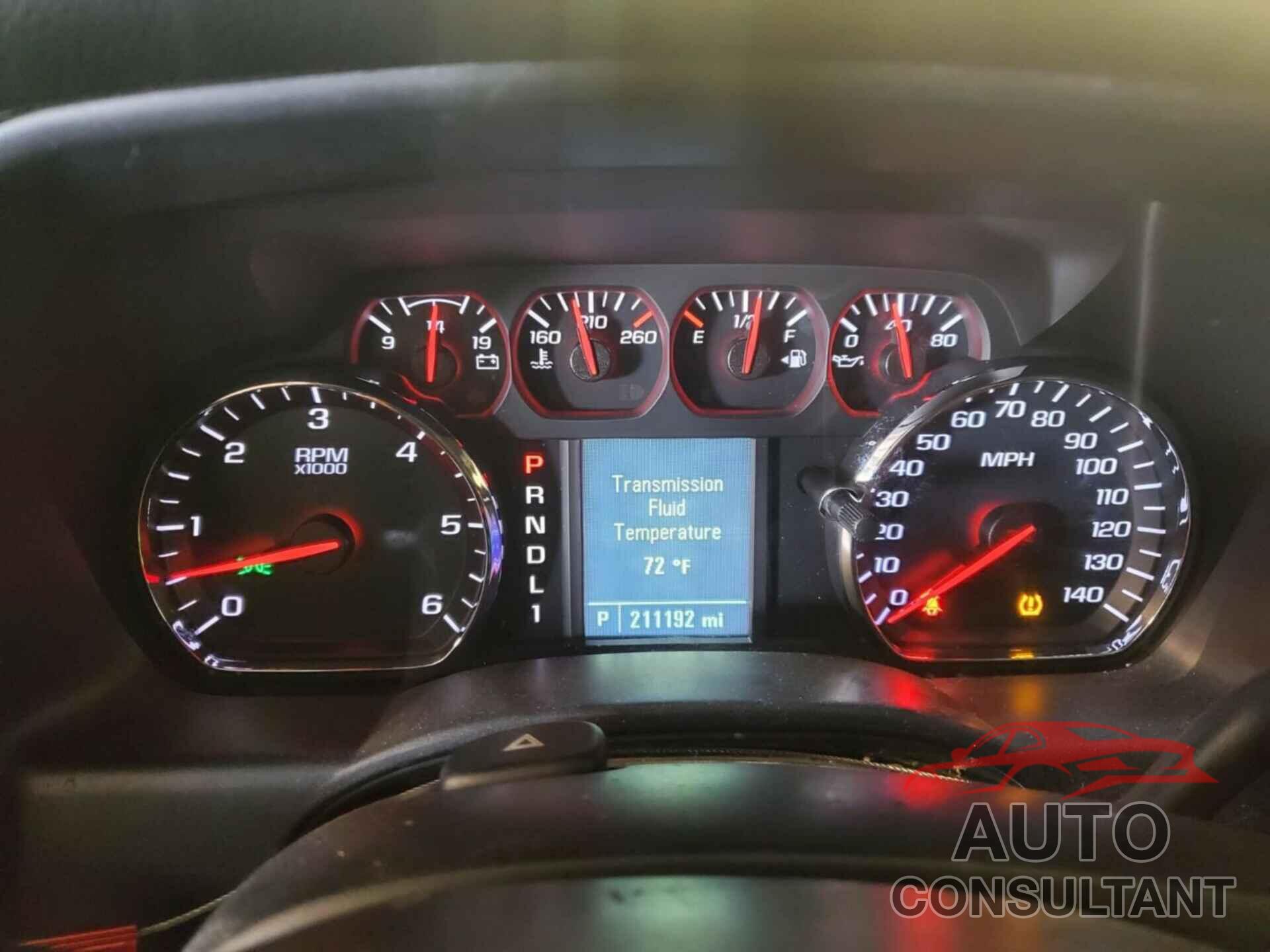 CHEVROLET SILVERADO 2017 - 1GC0KUEG1HZ277464