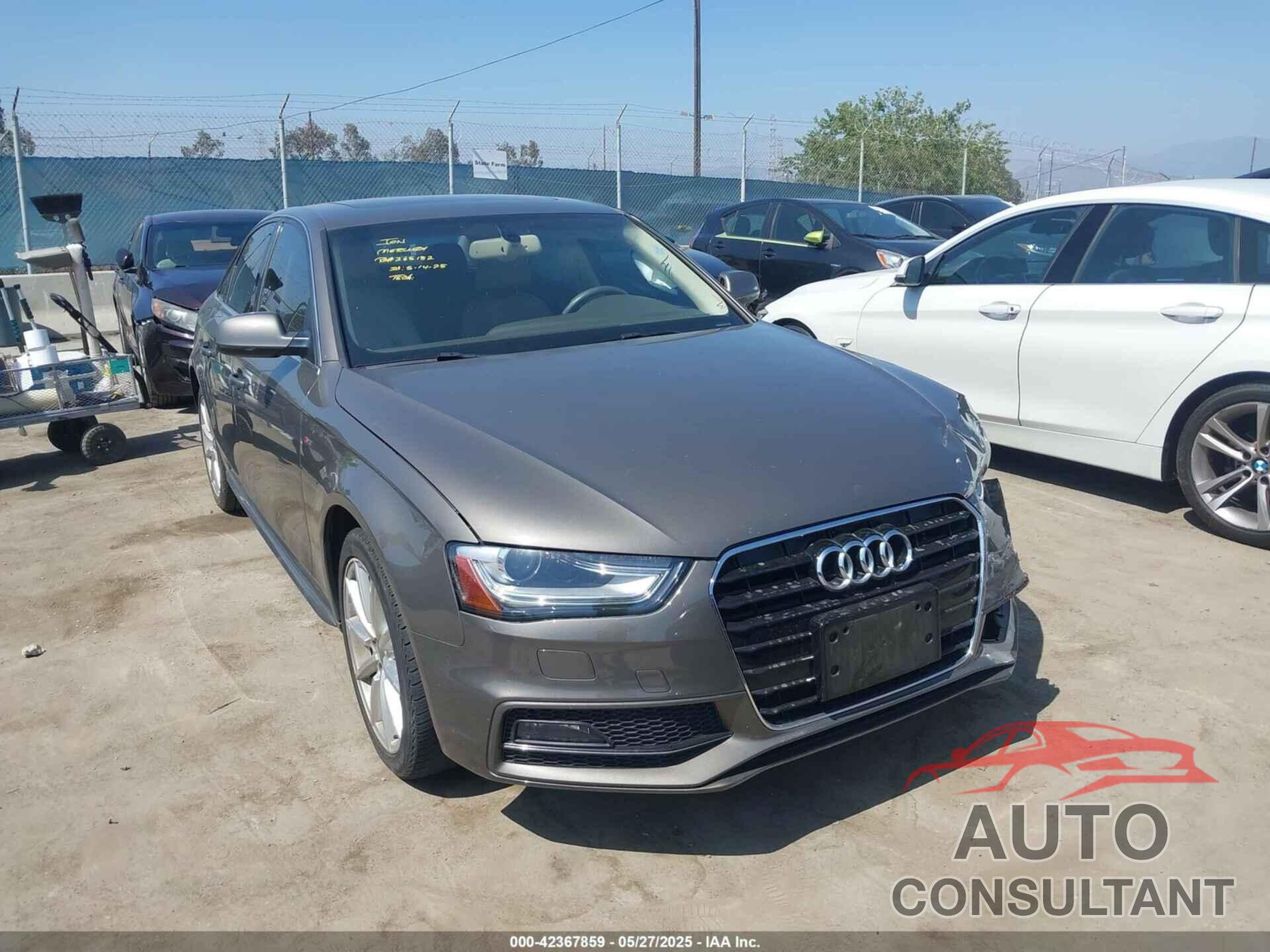 AUDI A4 2014 - WAUEFAFL9EN031380