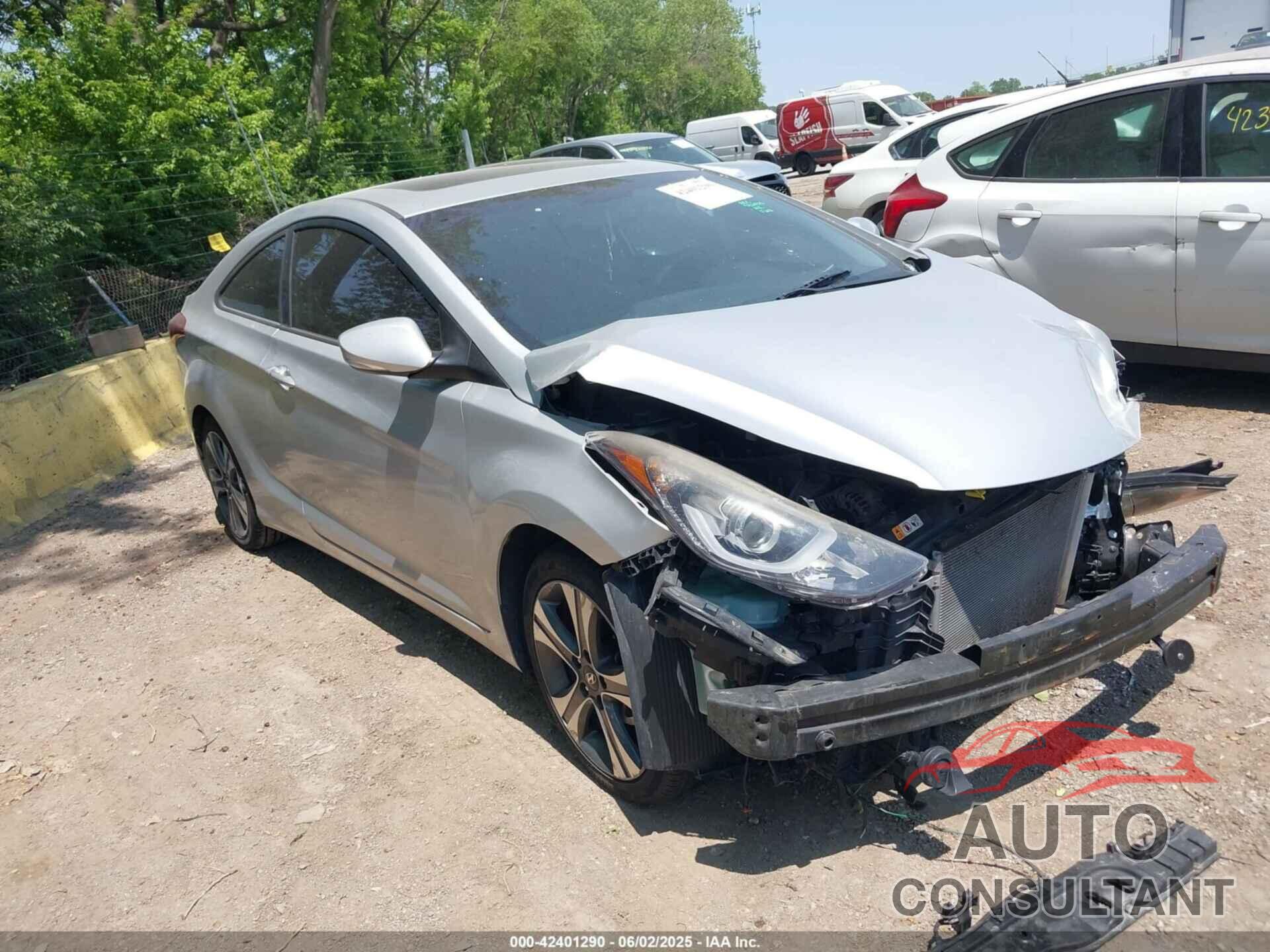 HYUNDAI ELANTRA 2014 - KMHDH6AH4EU024170