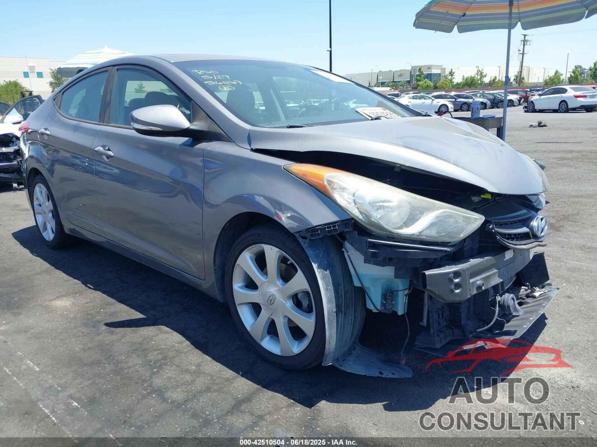 HYUNDAI ELANTRA 2013 - 5NPDH4AE5DH159214