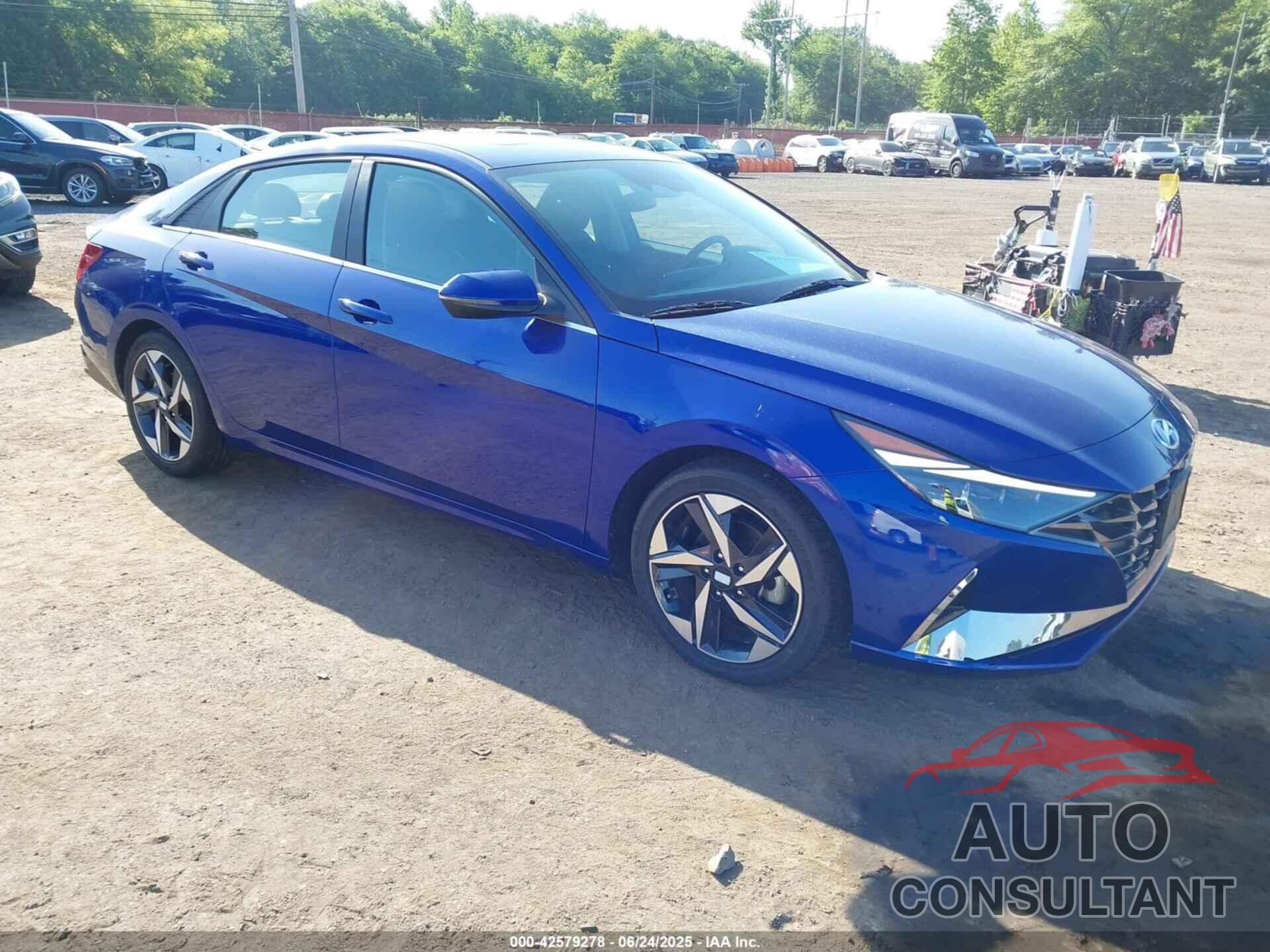HYUNDAI ELANTRA 2021 - KMHLP4AG1MU121416