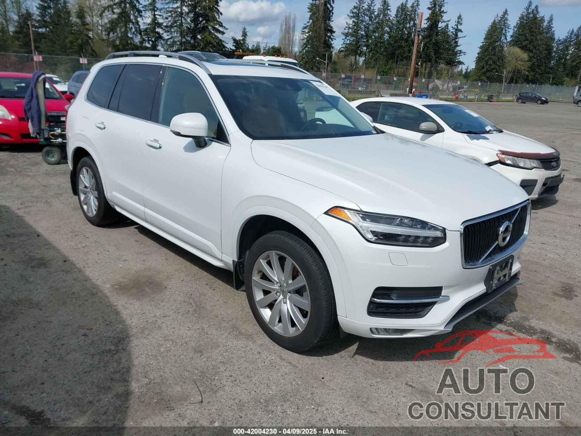 VOLVO XC90 2016 - YV4A22PK8G1043665