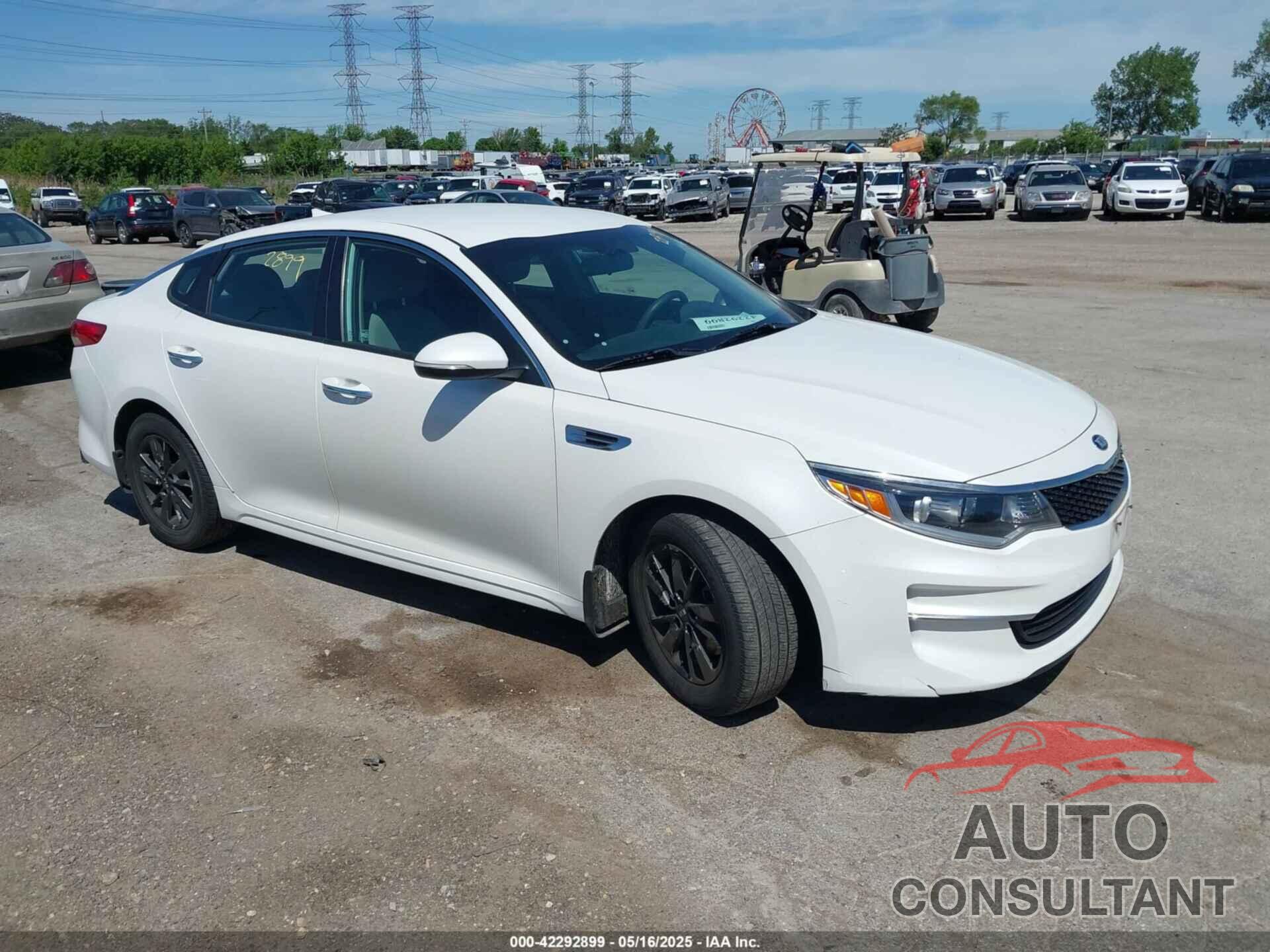 KIA OPTIMA 2016 - KNAGT4L31G5086657