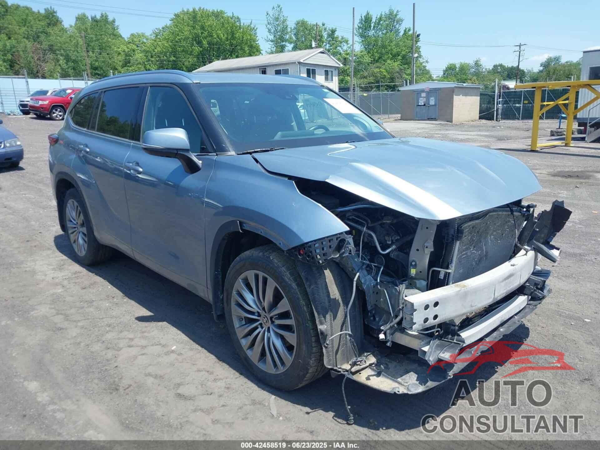 TOYOTA HIGHLANDER 2022 - 5TDFZRBH5NS184444