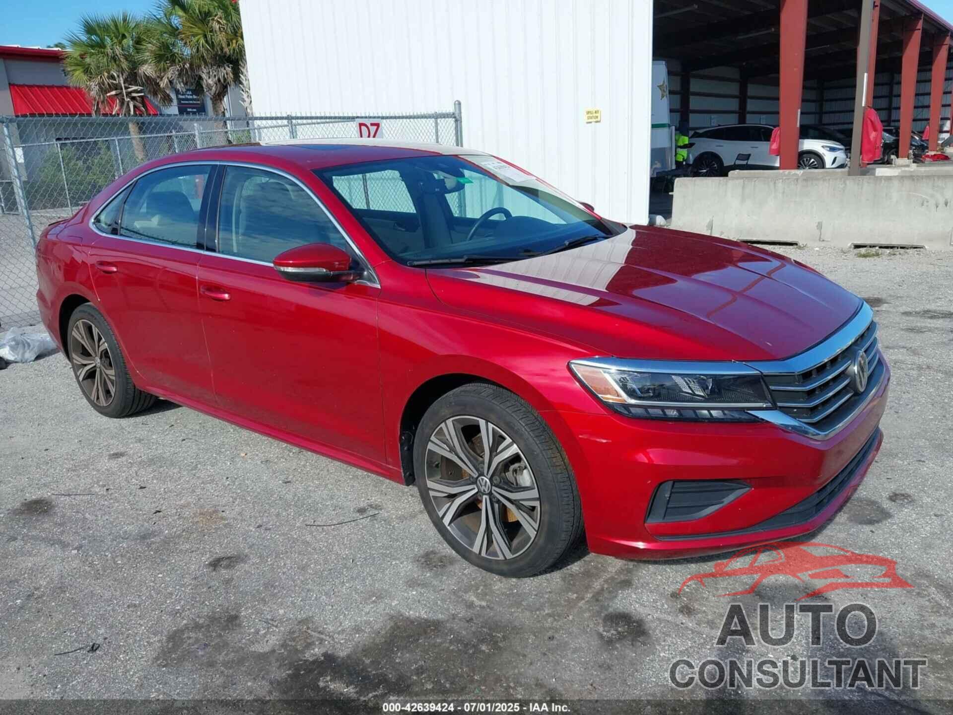 VOLKSWAGEN PASSAT 2021 - 1VWSA7A38MC017539