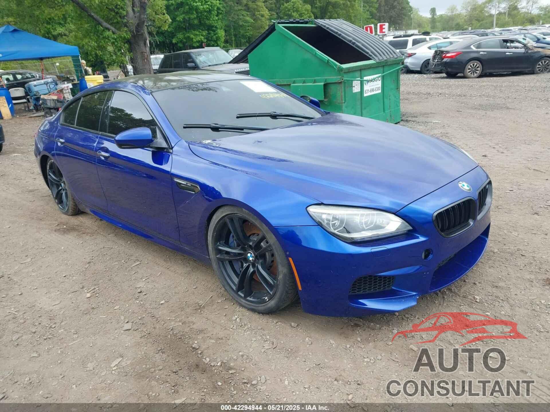 BMW M6 GRAN COUPE 2014 - WBS6C9C54EDV73943