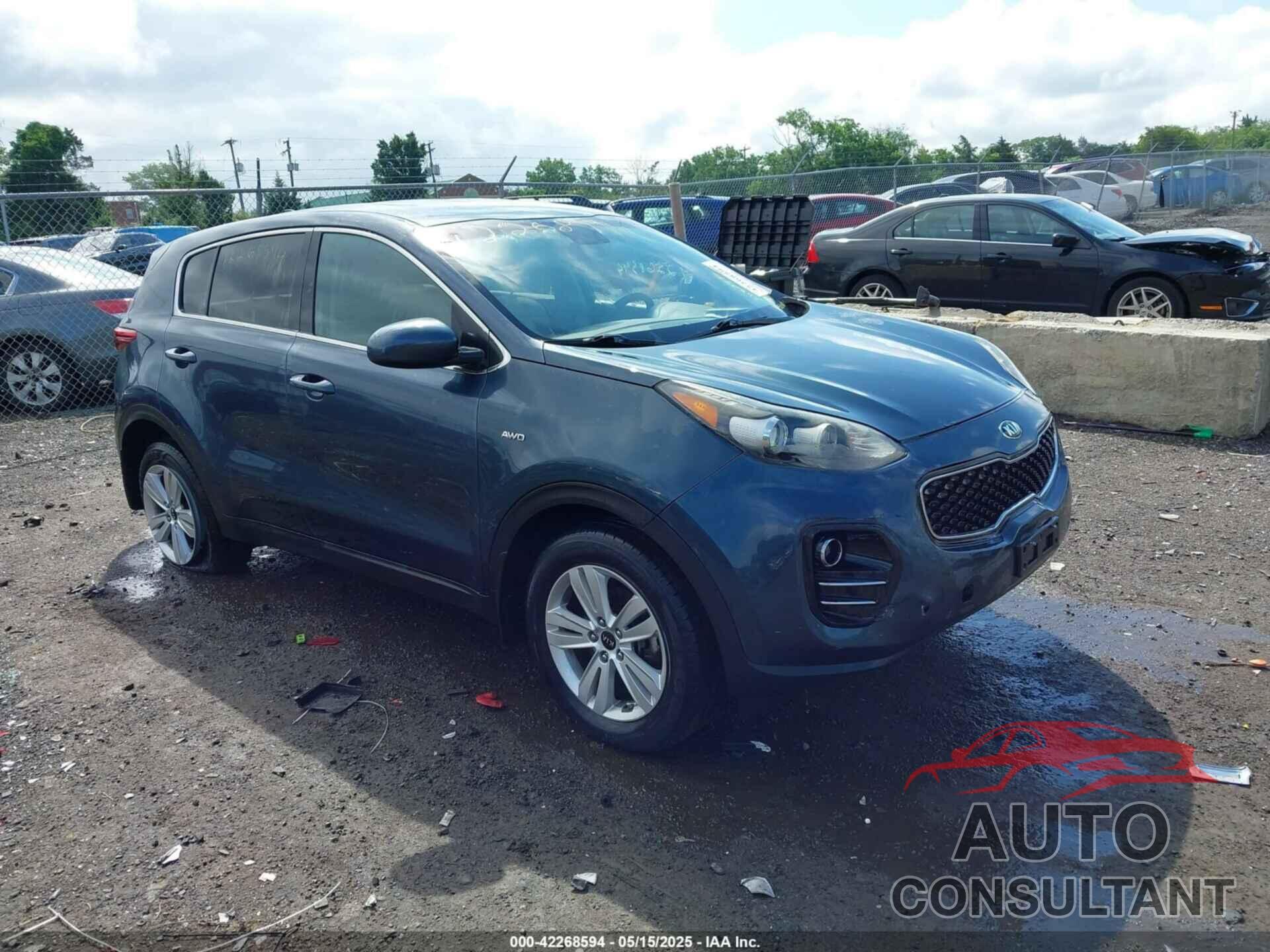 KIA SPORTAGE 2018 - KNDPMCAC9J7420734