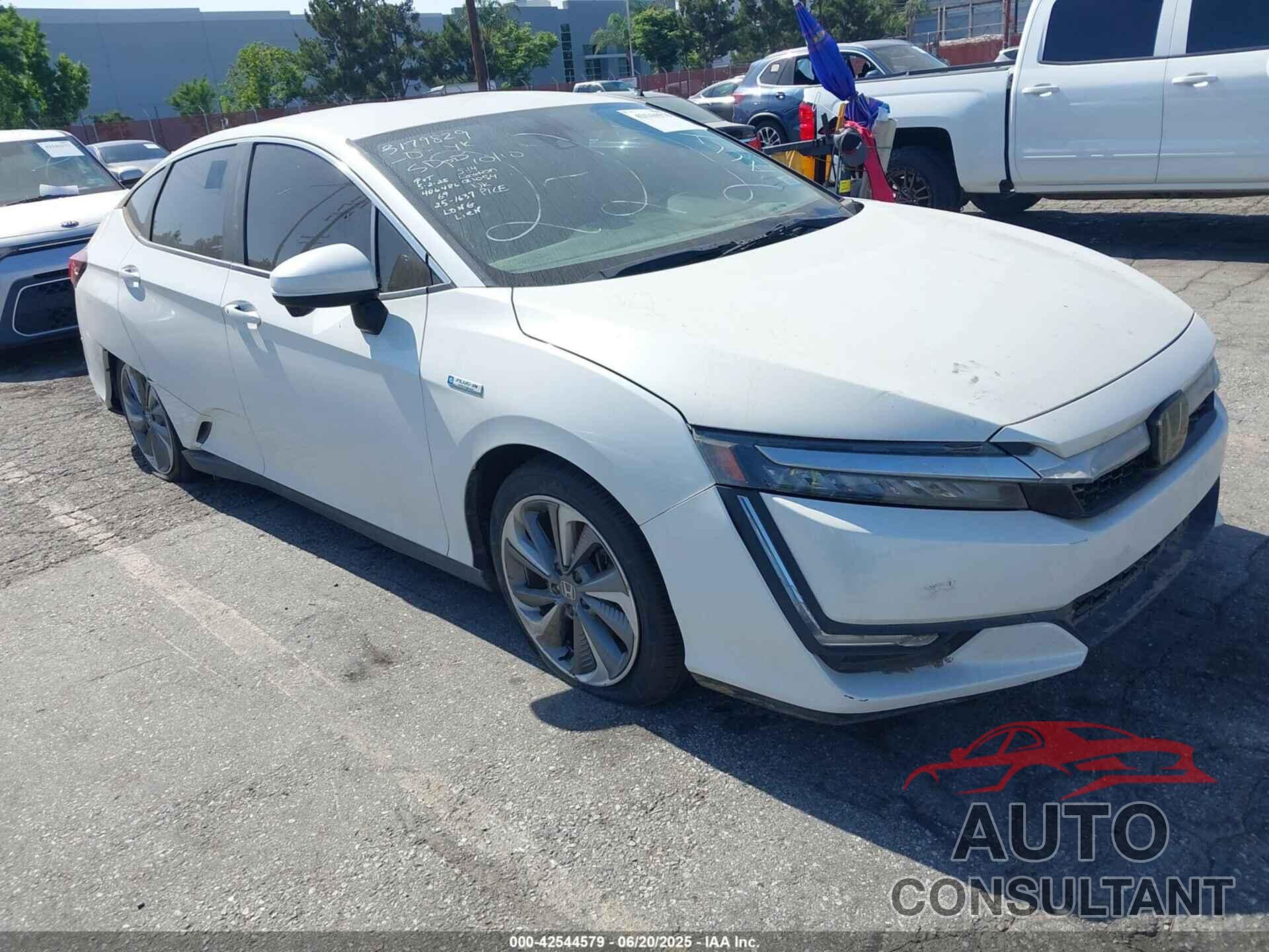 HONDA CLARITY PLUG-IN HYBRID 2018 - JHMZC5F35JC011054