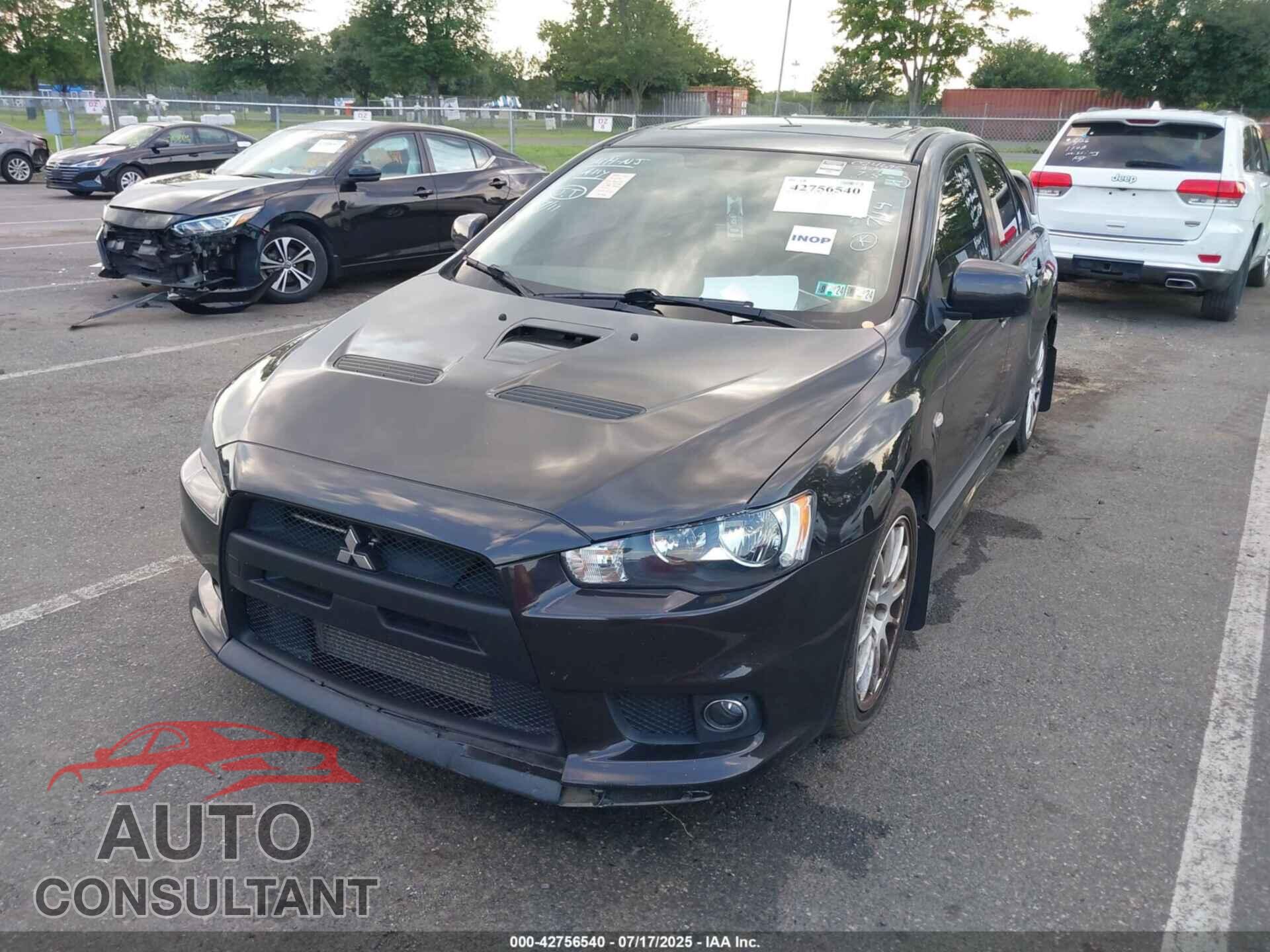 MITSUBISHI LANCER EVOLUTION 2014 - JA32W8FV4EU024695
