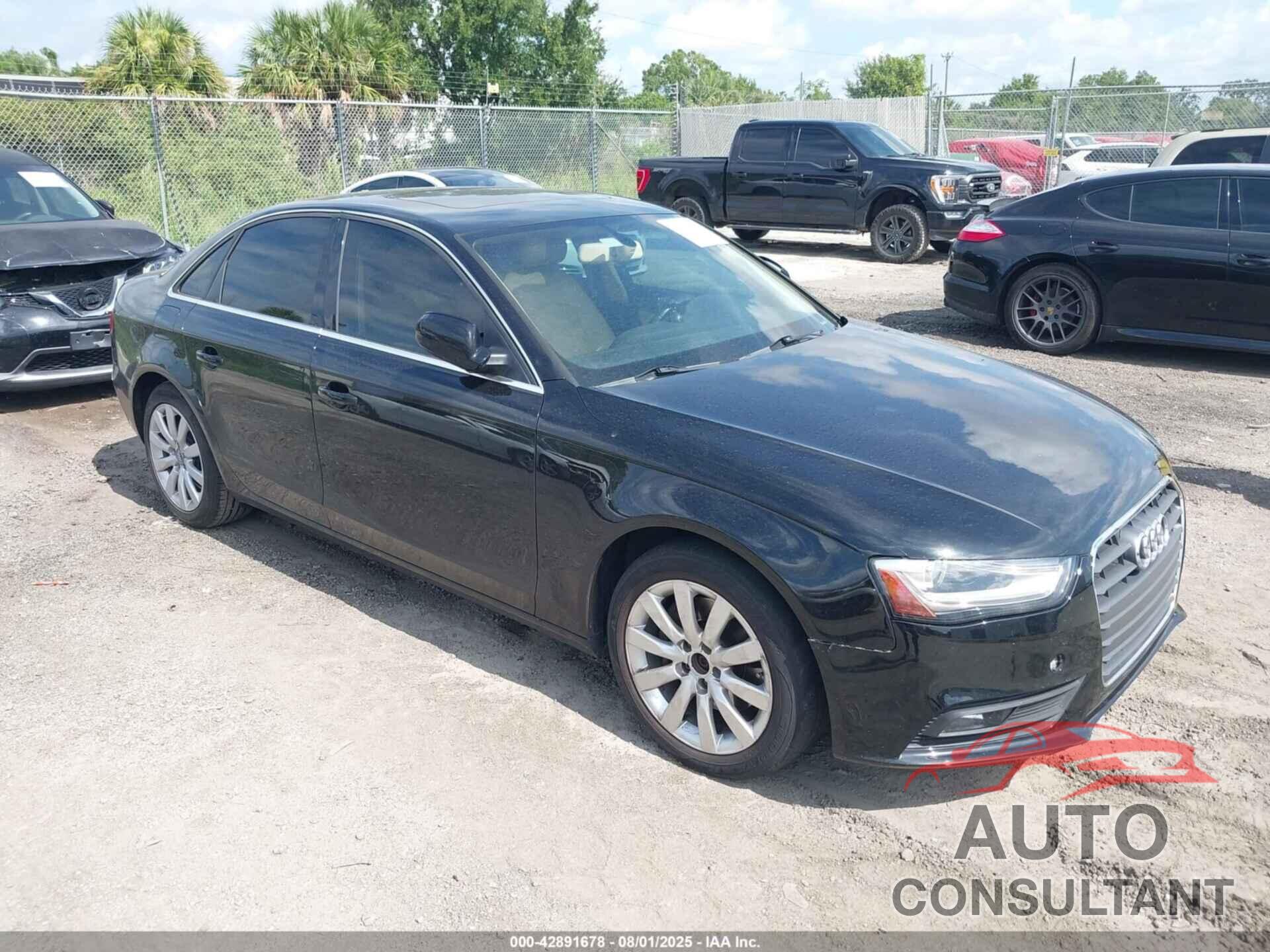 AUDI A4 2013 - WAUAFAFL8DN026989