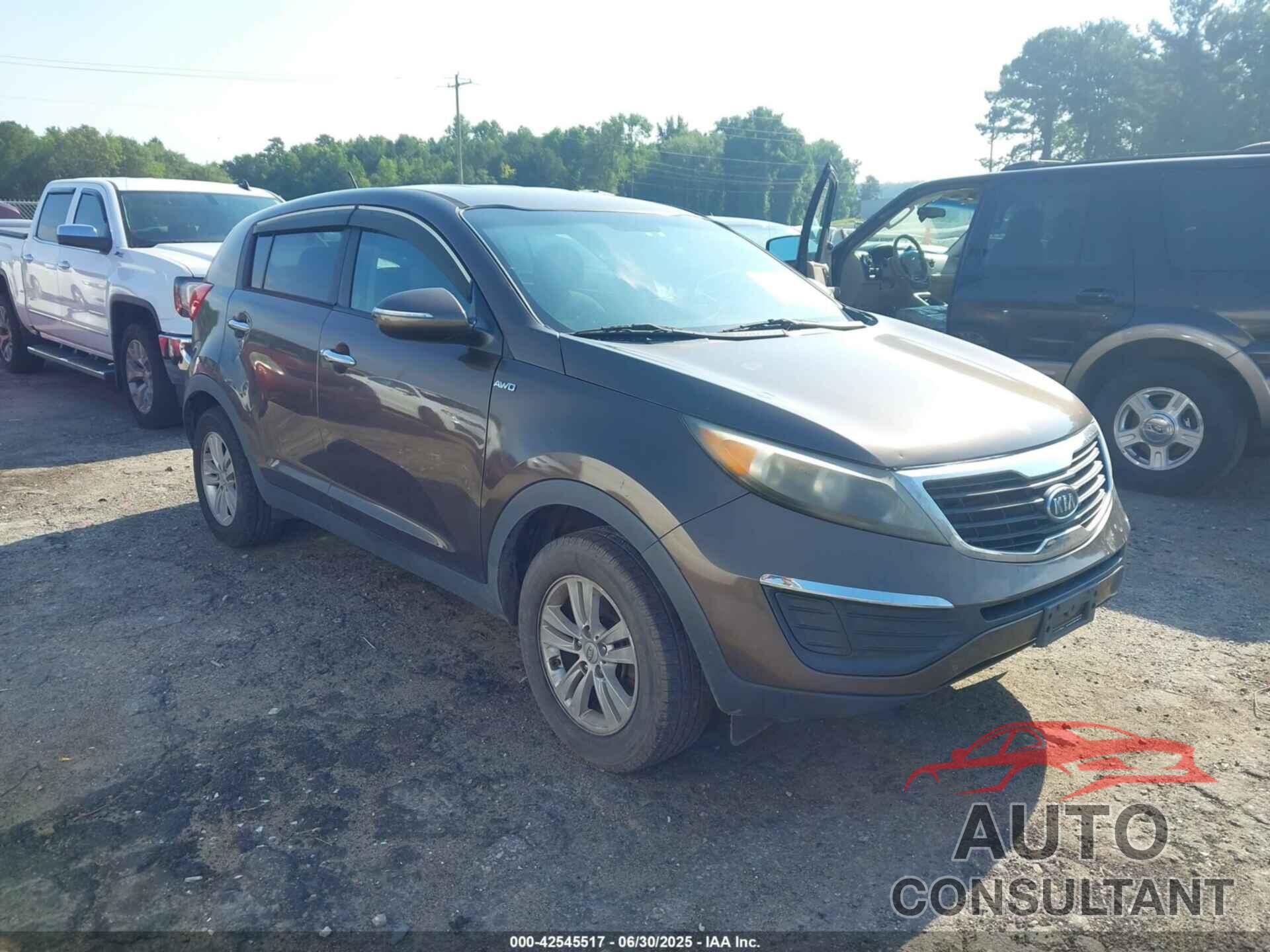 KIA SPORTAGE 2011 - KNDPBCA20B7072742