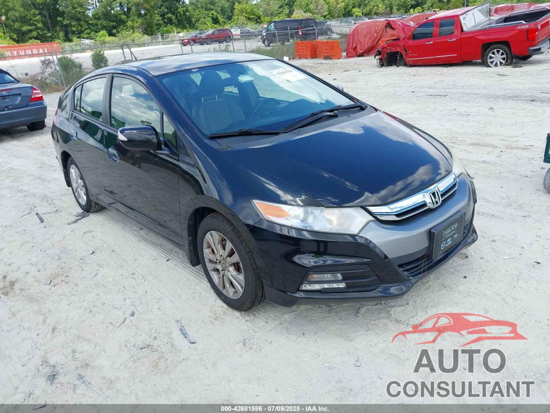 HONDA INSIGHT 2013 - JHMZE2H75DS004964