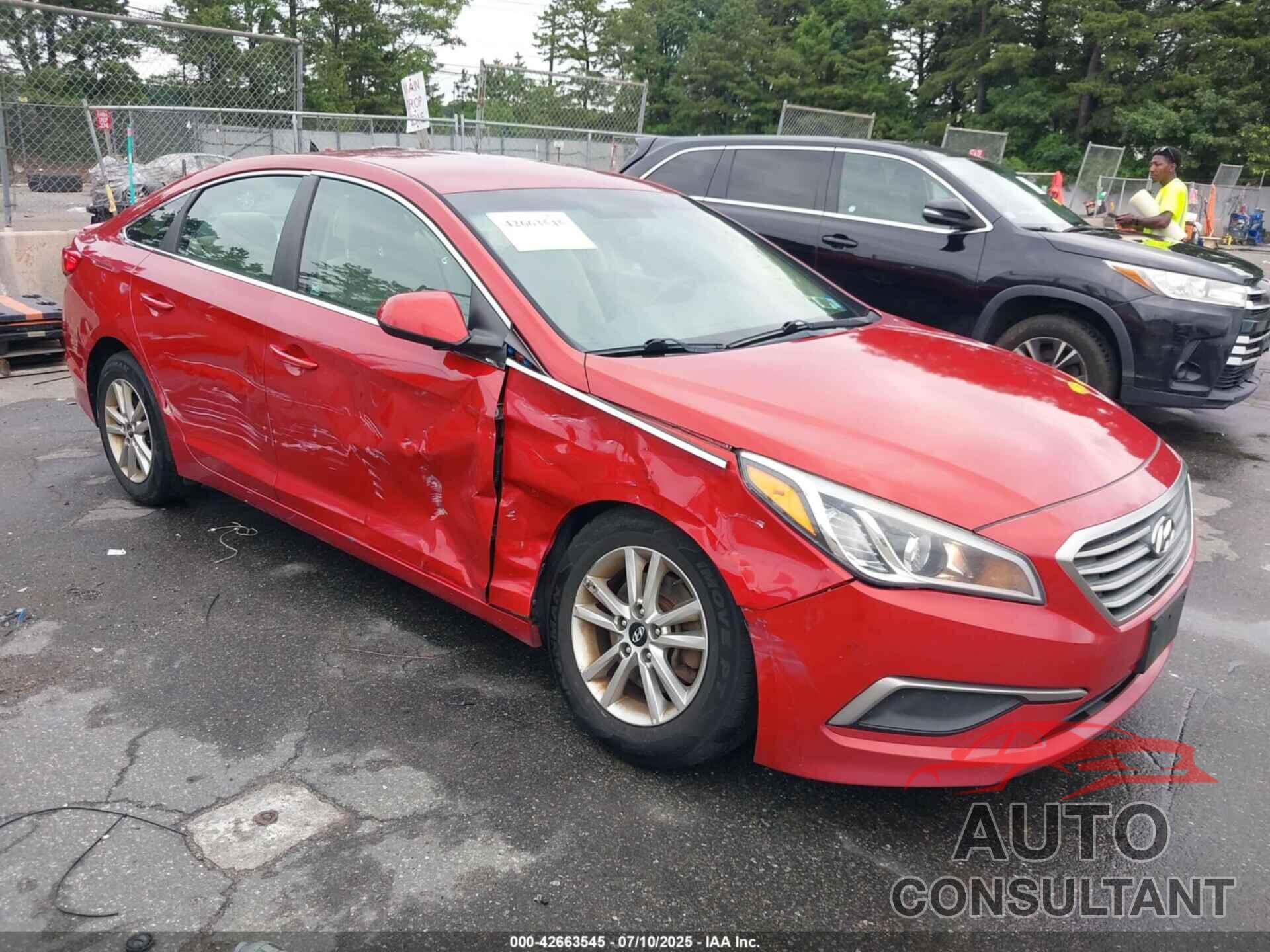 HYUNDAI SONATA 2017 - 5NPE24AFXHH556096