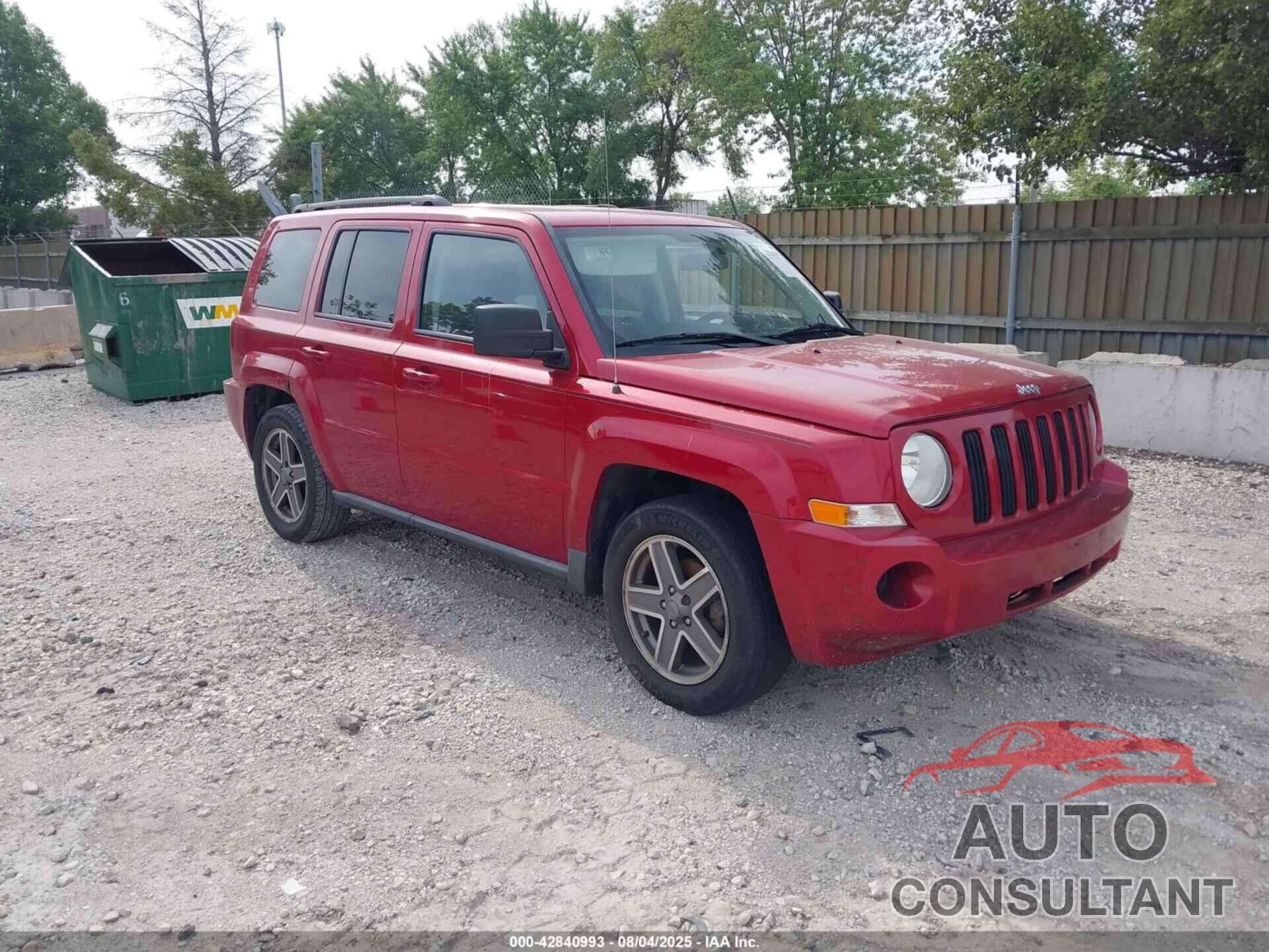 JEEP PATRIOT 2010 - 1J4NT2GB3AD500934