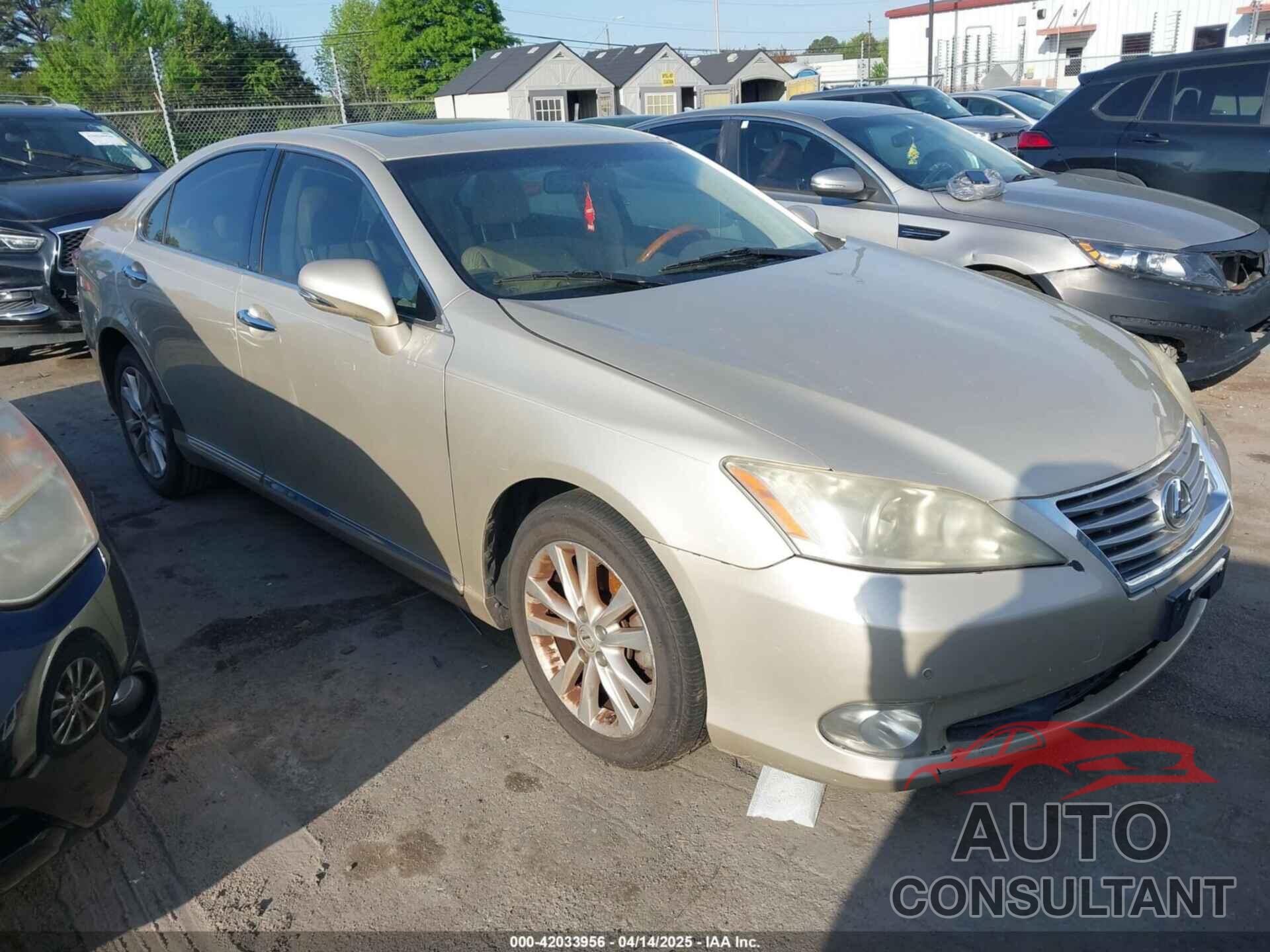 LEXUS ES 350 2010 - JTHBK1EG0A2396711