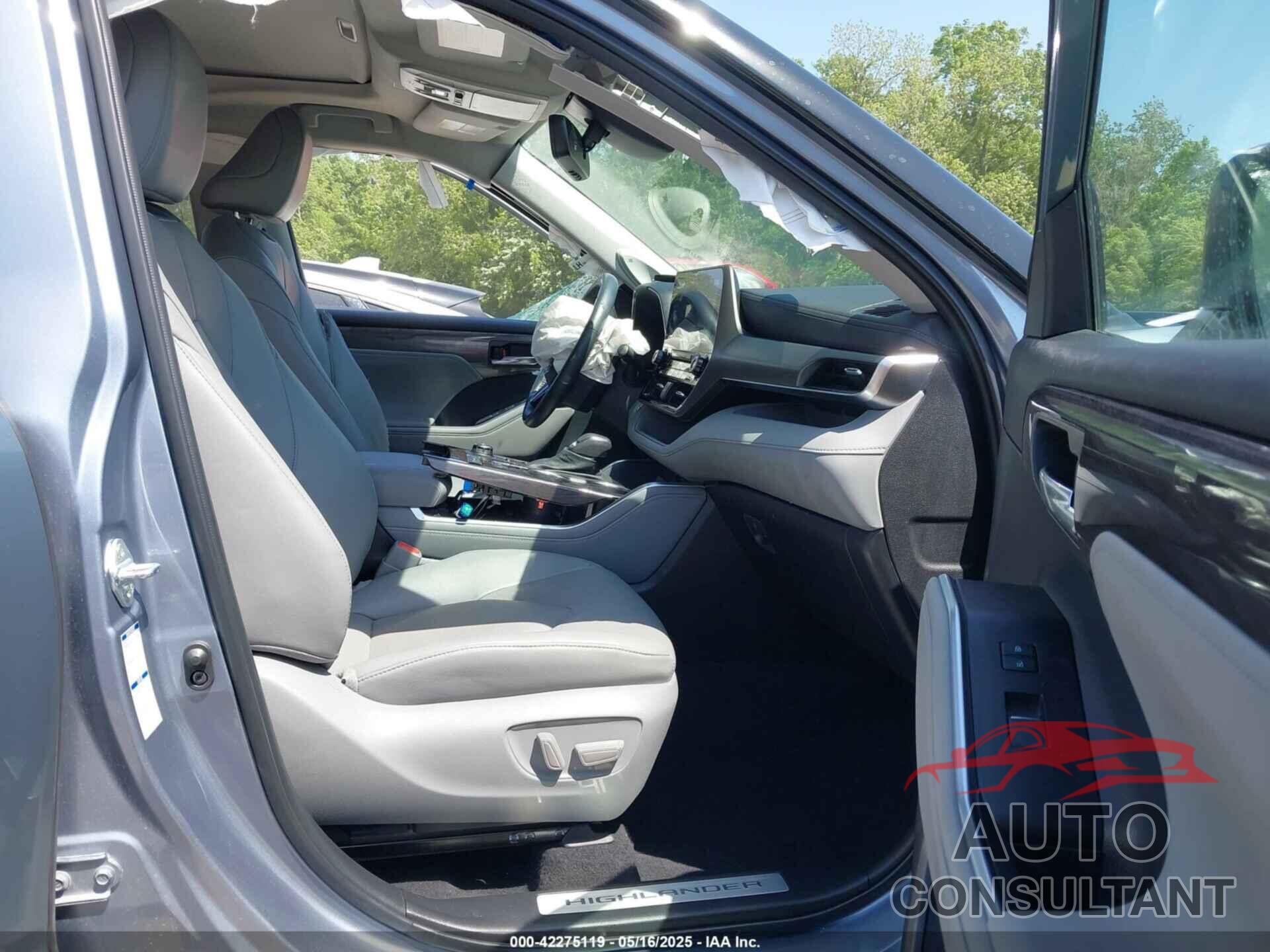 TOYOTA HIGHLANDER 2022 - 5TDDZRBH0NS192331