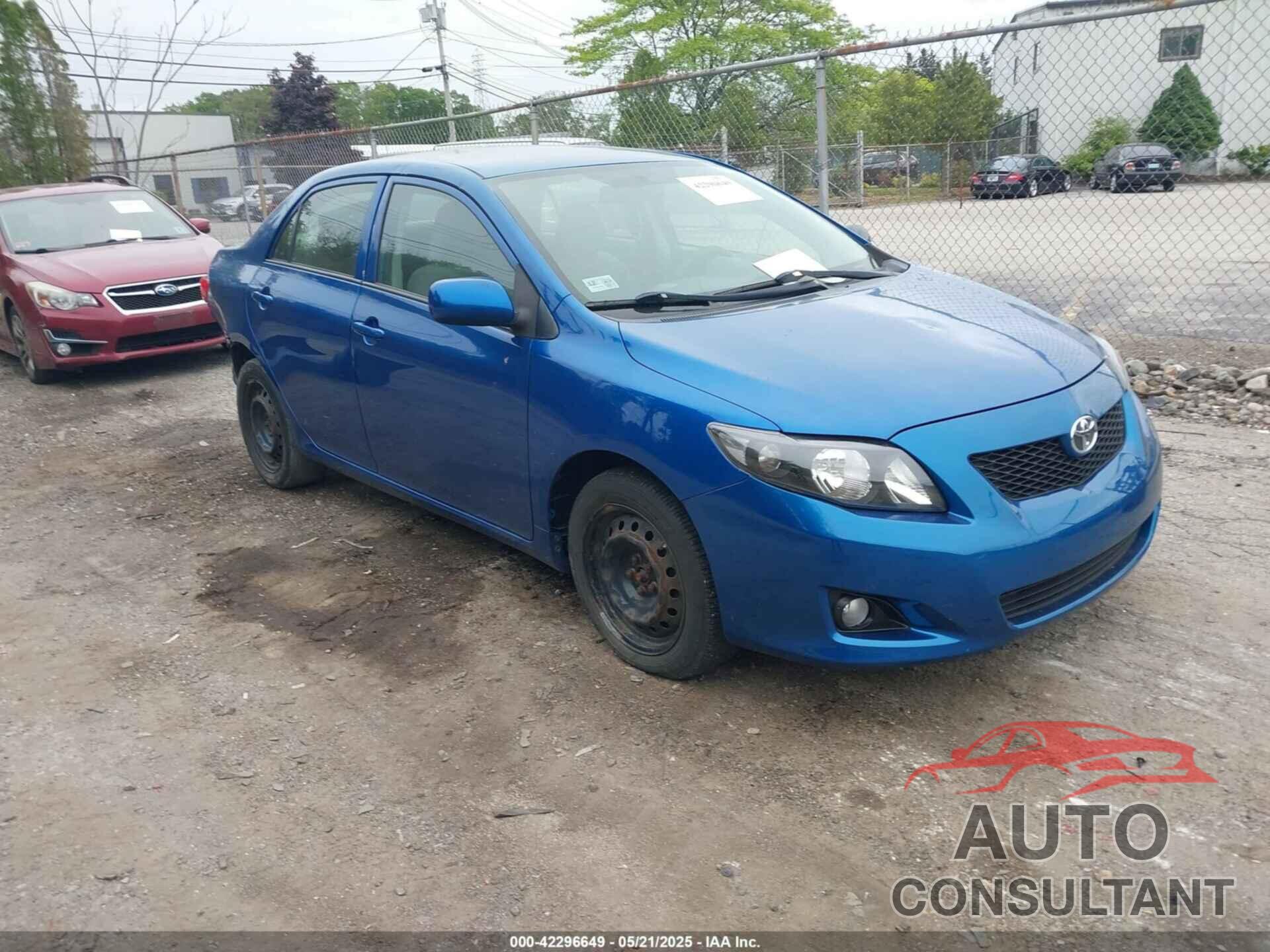 TOYOTA COROLLA 2010 - JTDBU4EE0A9108222