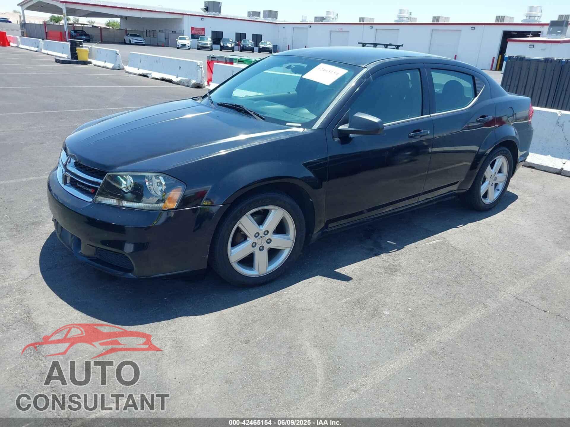 DODGE AVENGER 2013 - 1C3CDZAB4DN512332