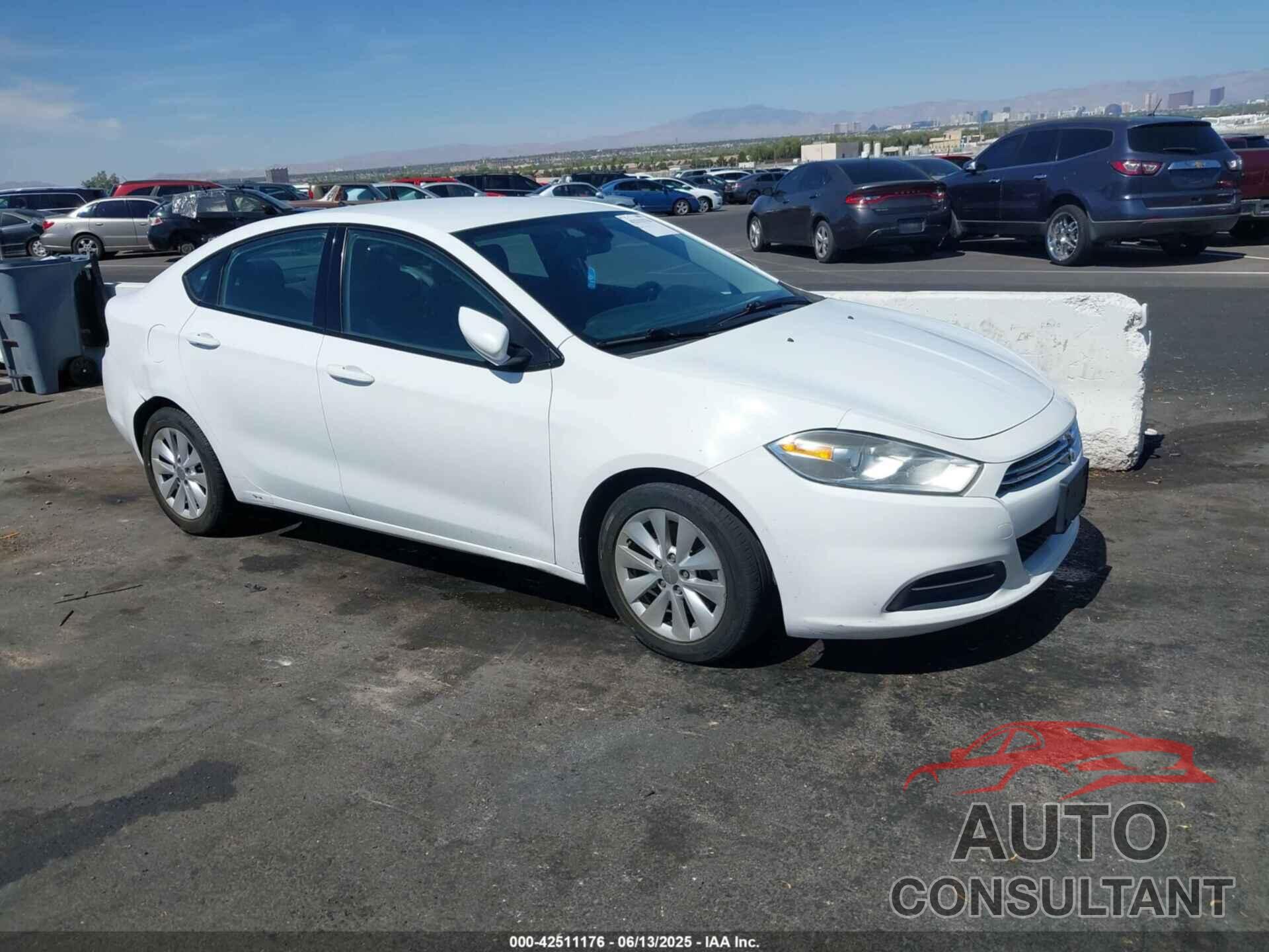 DODGE DART 2015 - 1C3CDFDH5FD159753