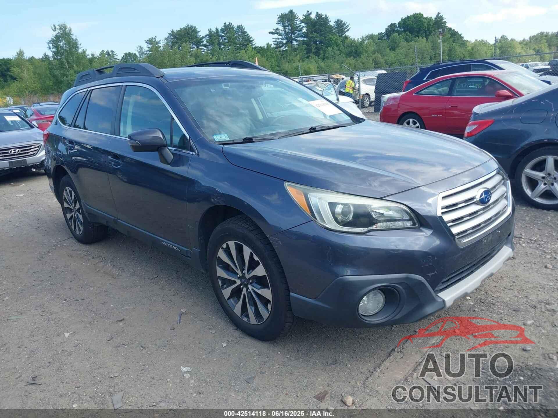SUBARU OUTBACK 2015 - 4S4BSENCXF3264560