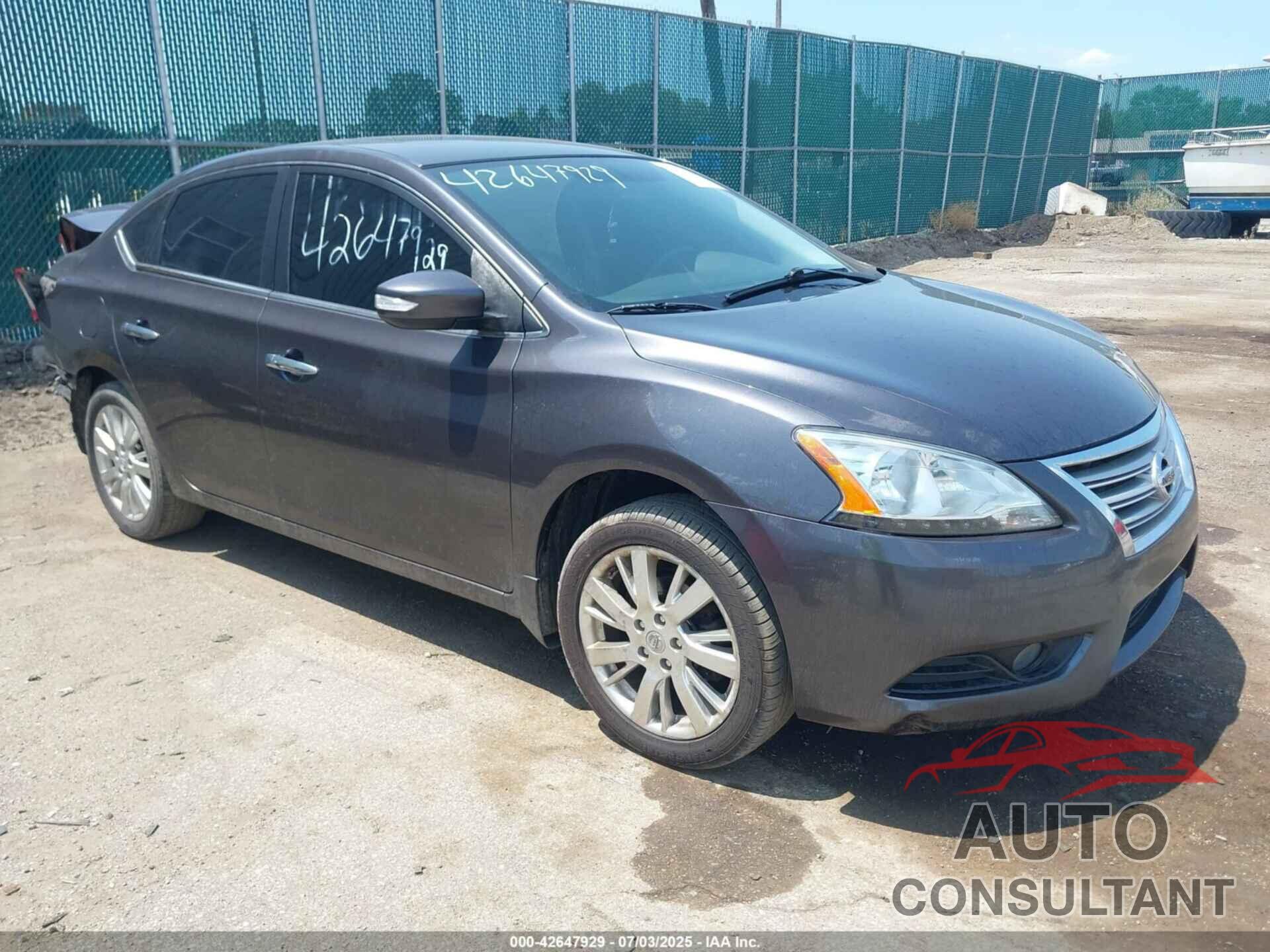 NISSAN SENTRA 2014 - 3N1AB7AP9EY300509