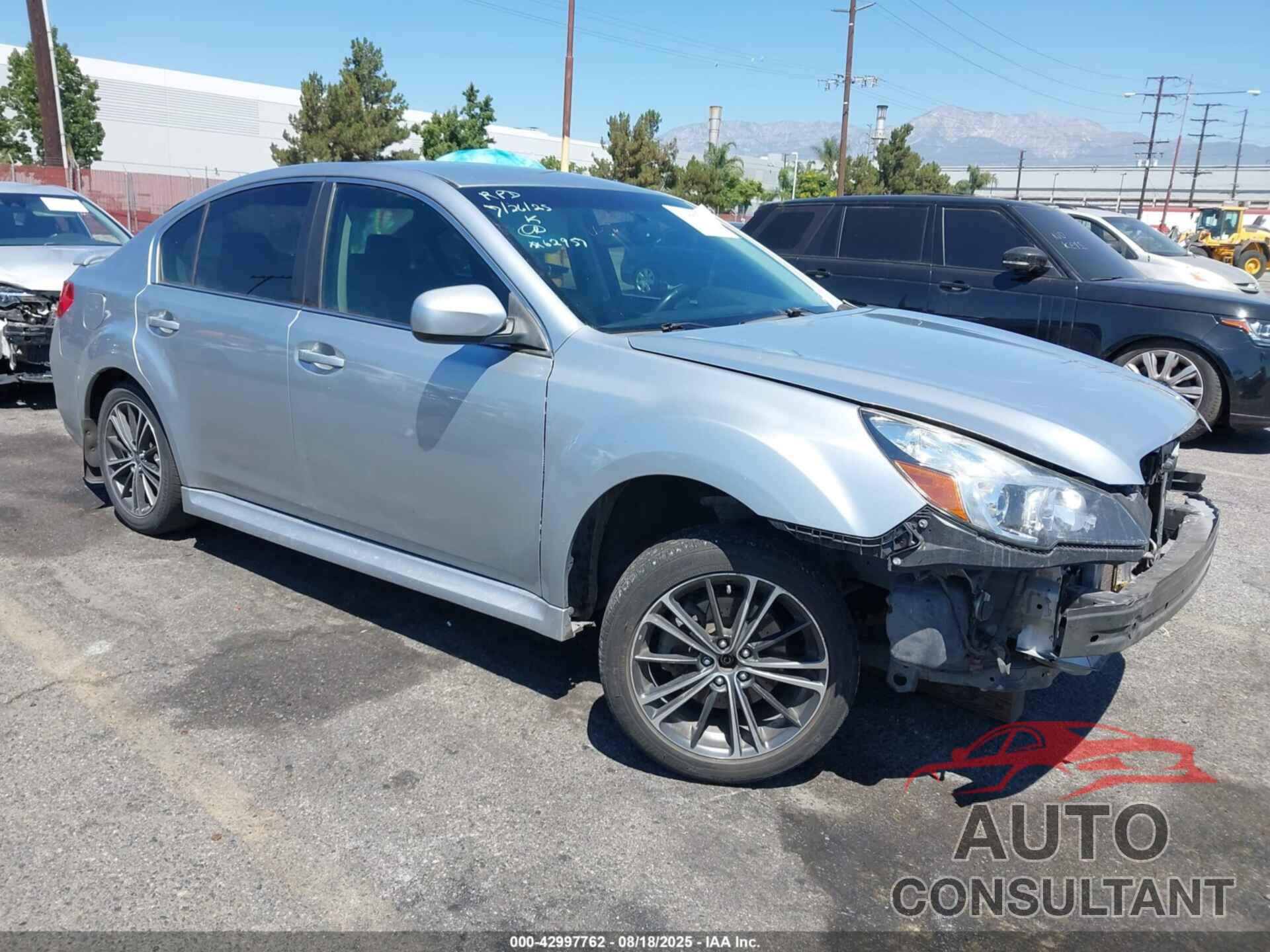 SUBARU LEGACY 2012 - 4S3BMBC65C3012916