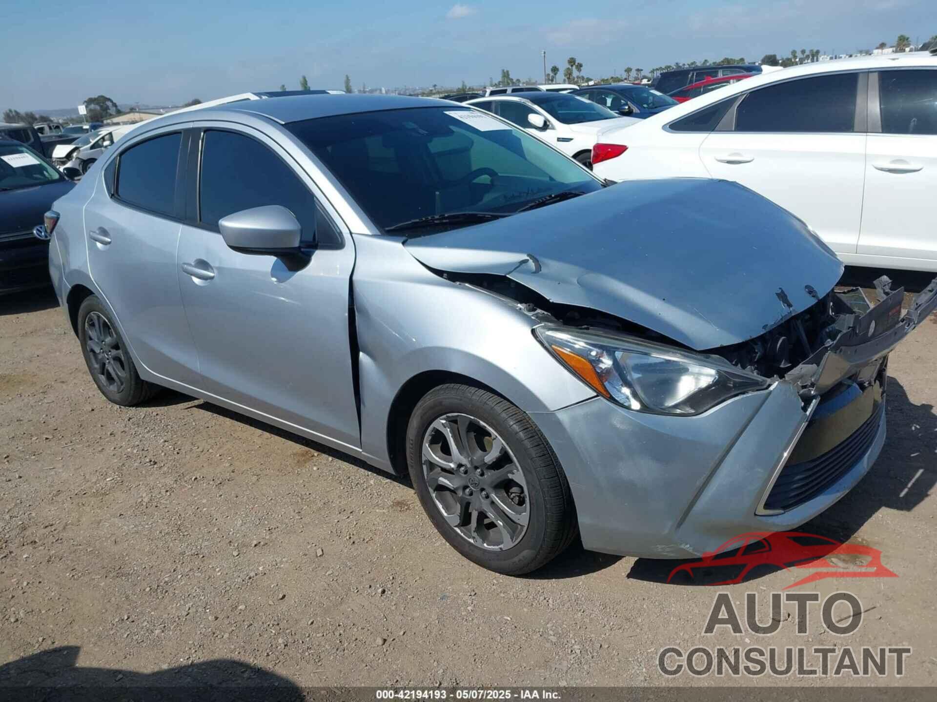 TOYOTA YARIS IA 2017 - 3MYDLBYVXHY189084