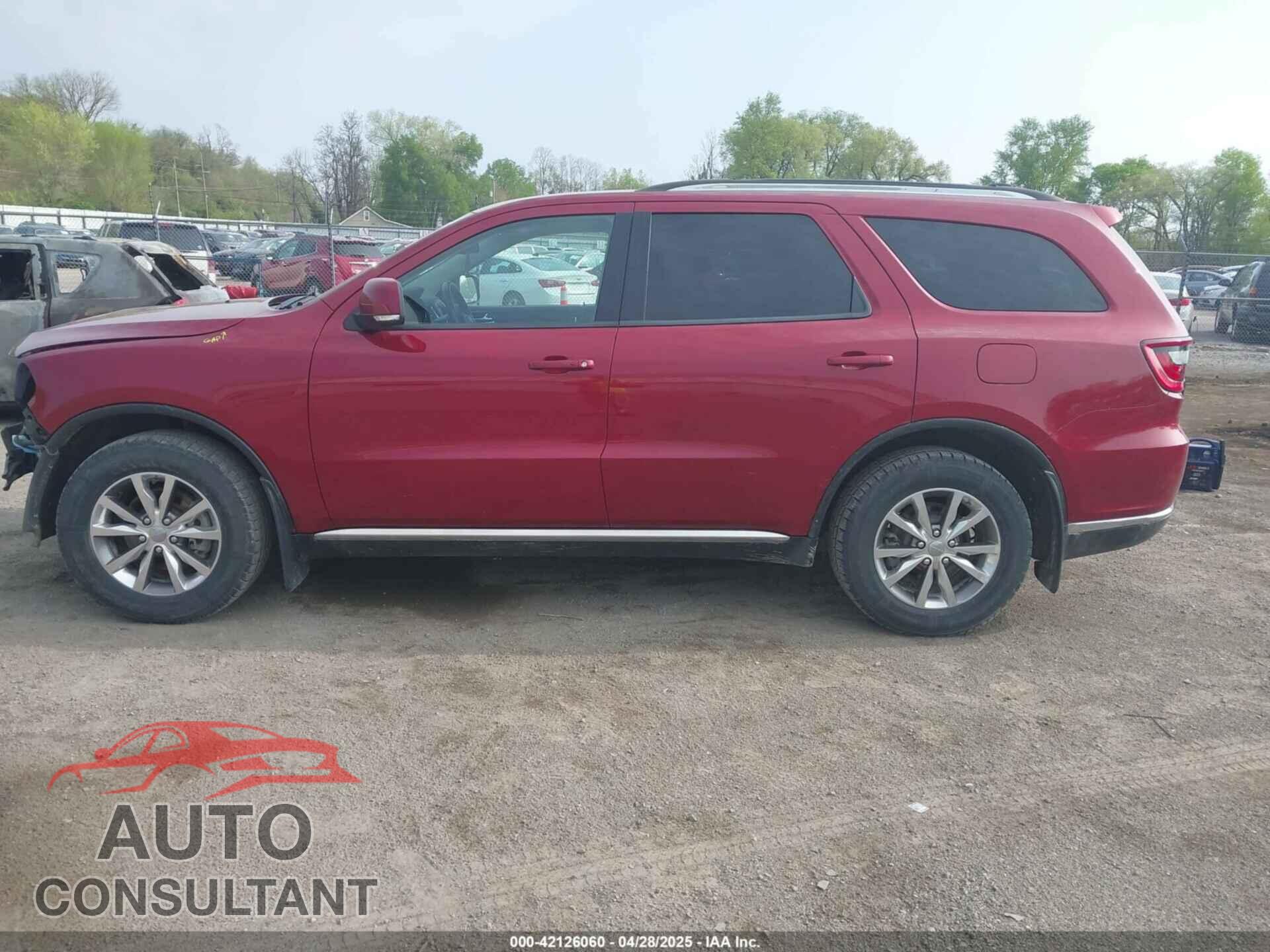 DODGE DURANGO 2014 - 1C4RDJDG6EC539592