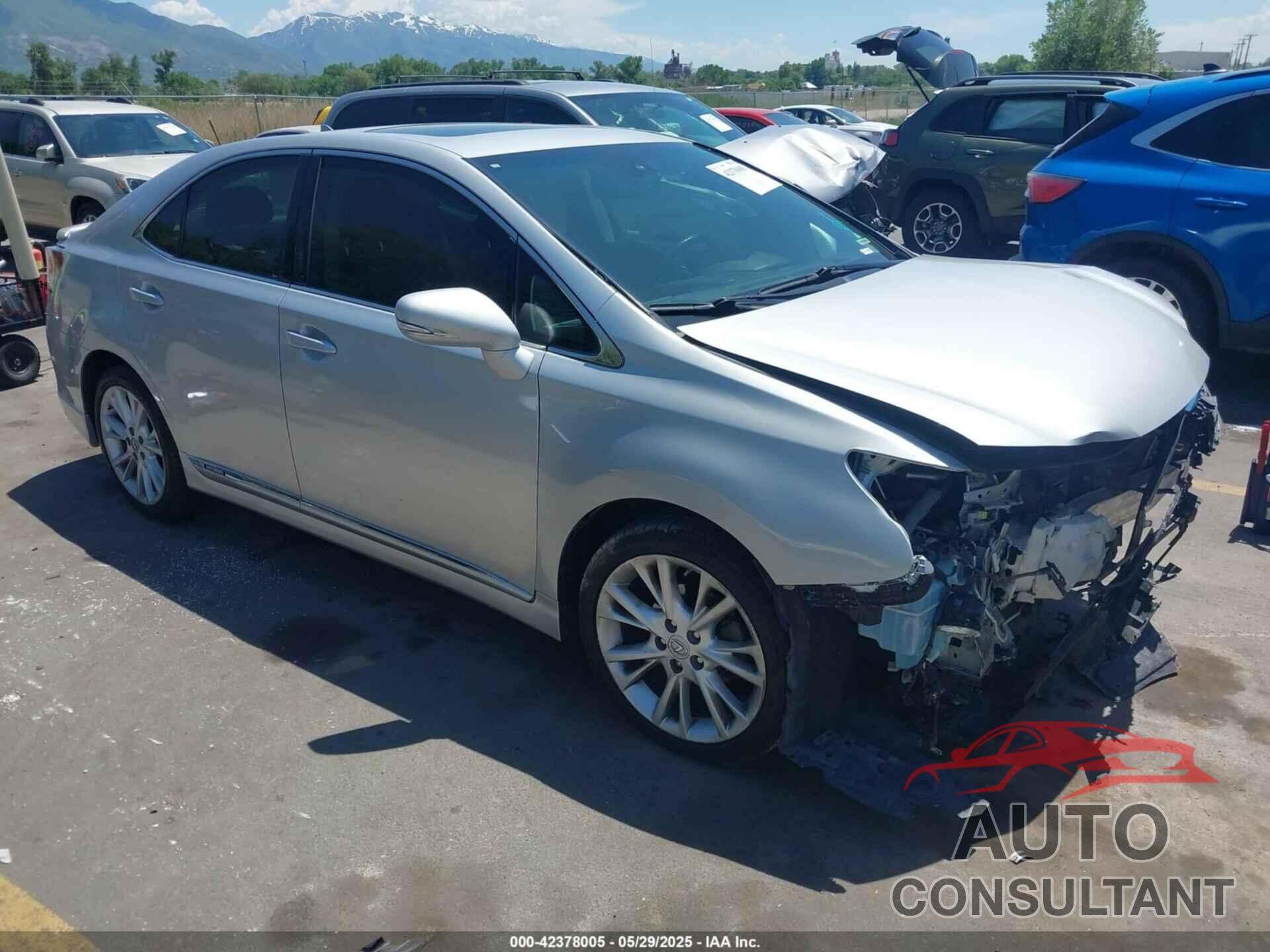 LEXUS HS 250H 2010 - JTHBB1BA2A2018244
