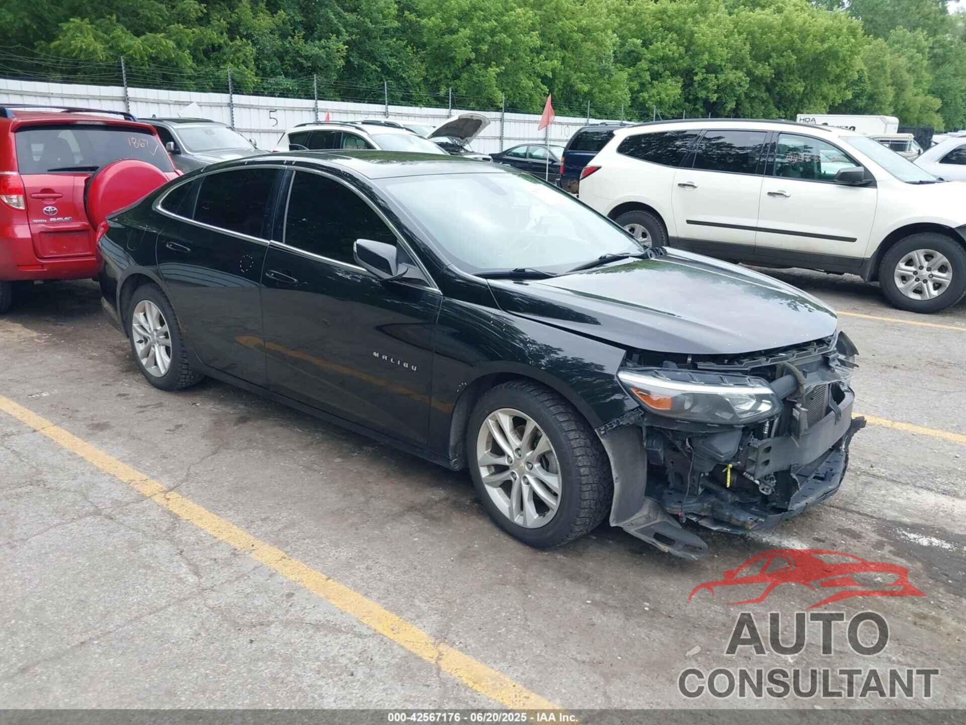 CHEVROLET MALIBU 2016 - 1G1ZE5ST1GF251431