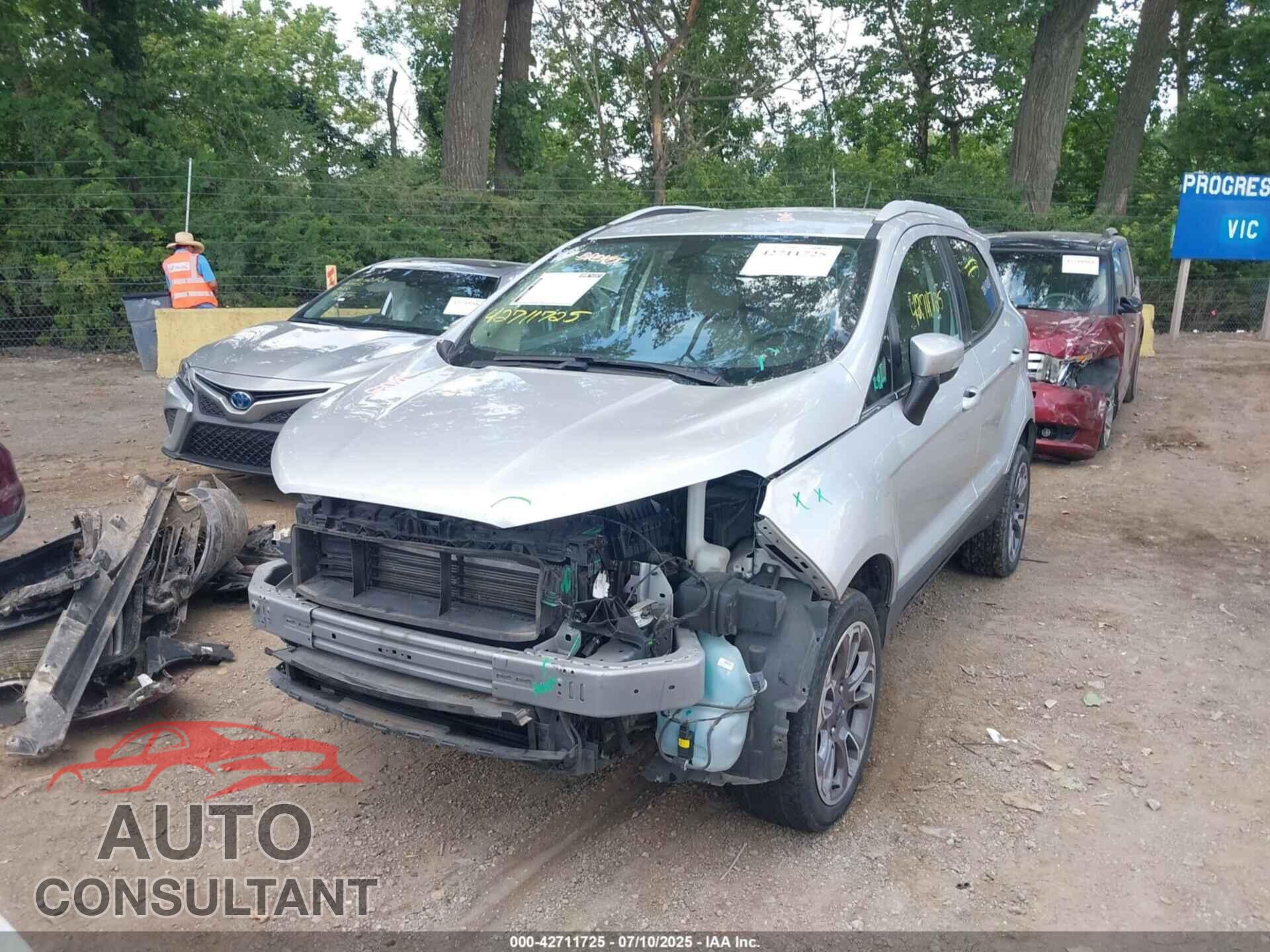 FORD ECOSPORT 2021 - MAJ6S3KL5MC403107