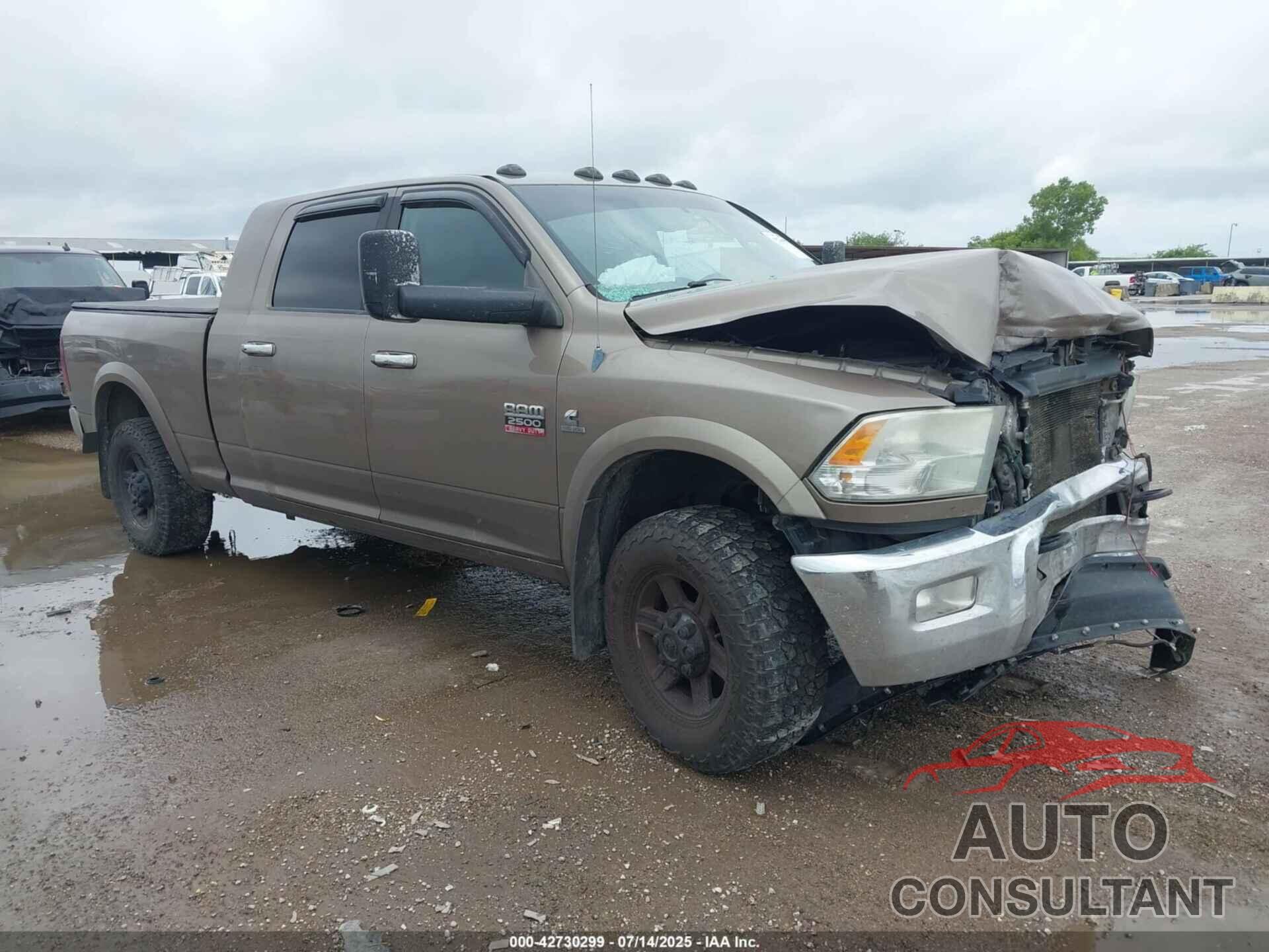 DODGE RAM 2500 2010 - 3D7UT2HL4AG167306