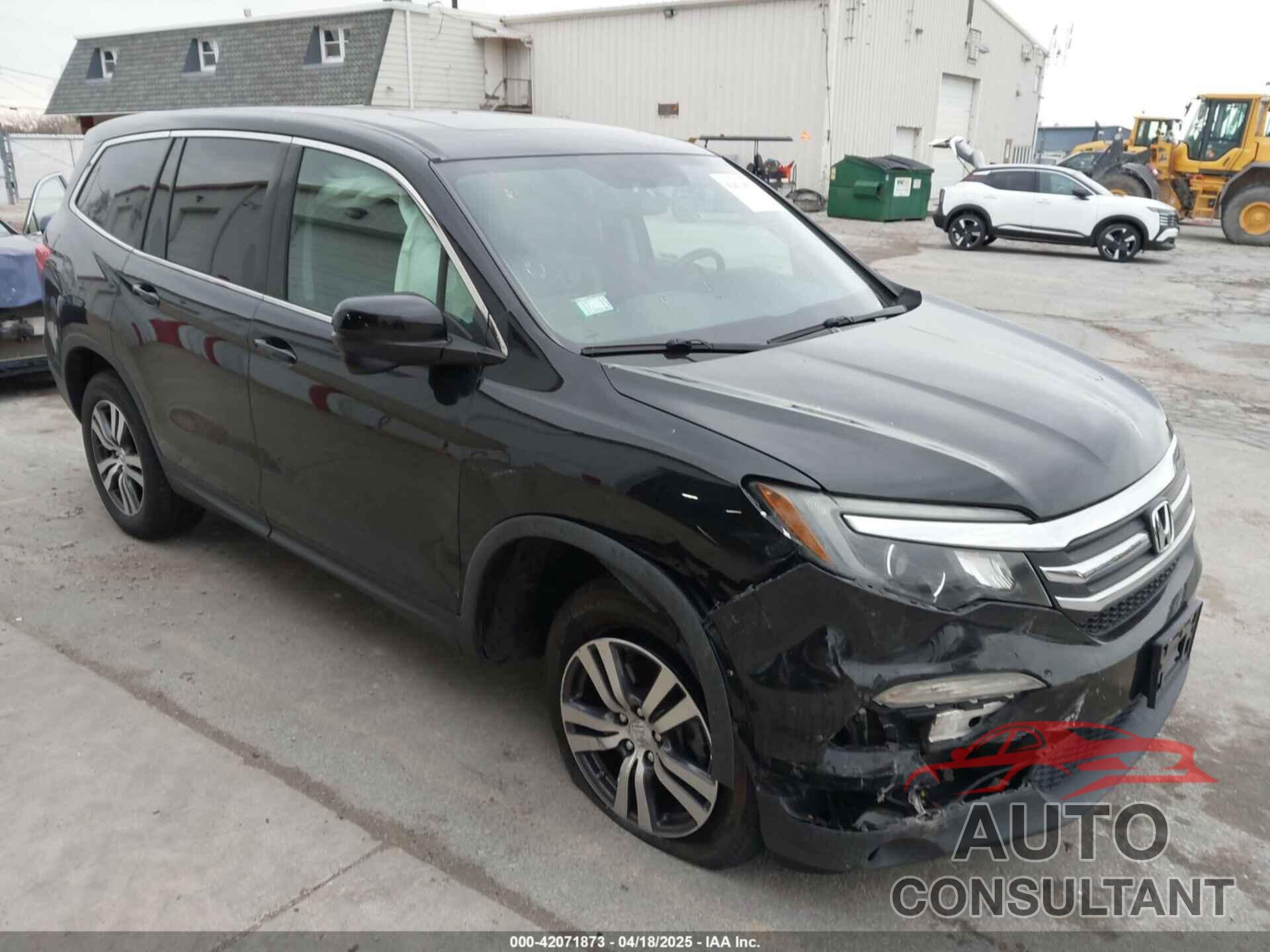 HONDA PILOT 2017 - 5FNYF6H89HB092561
