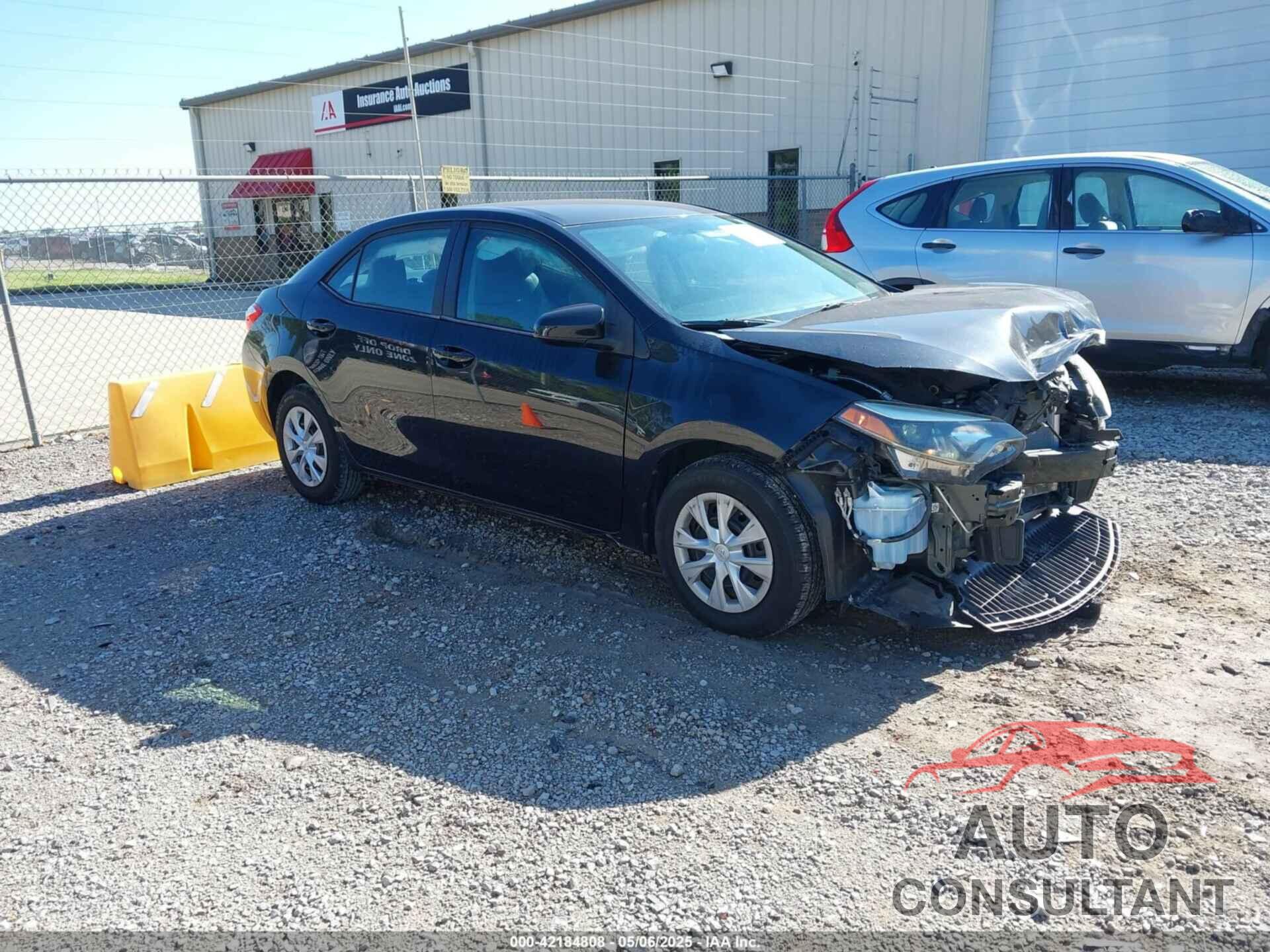 TOYOTA COROLLA 2015 - 2T1BURHEXFC467345
