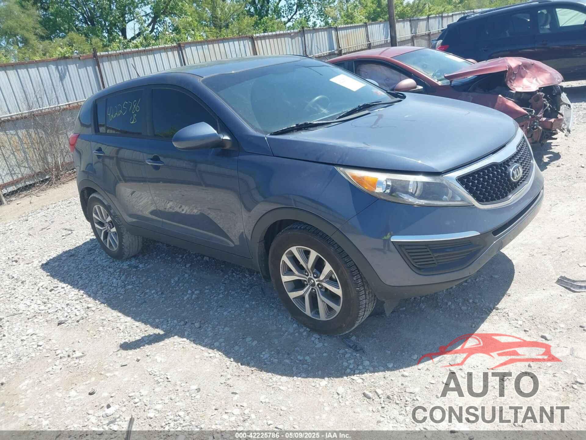 KIA SPORTAGE 2016 - KNDPB3AC8G7864461