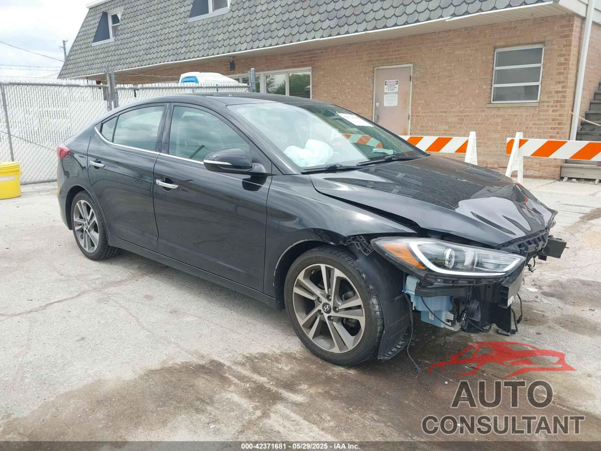 HYUNDAI ELANTRA 2017 - 5NPD84LF7HH044769