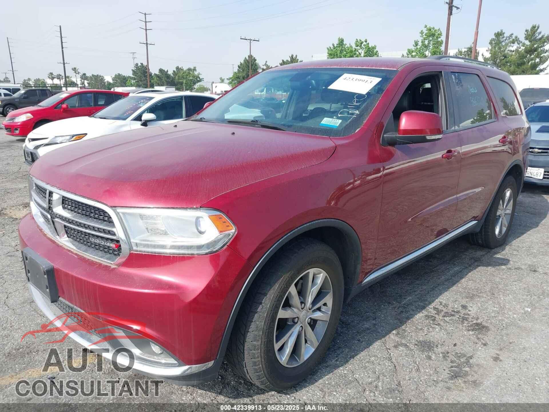 DODGE DURANGO 2015 - 1C4RDHDG9FC100932