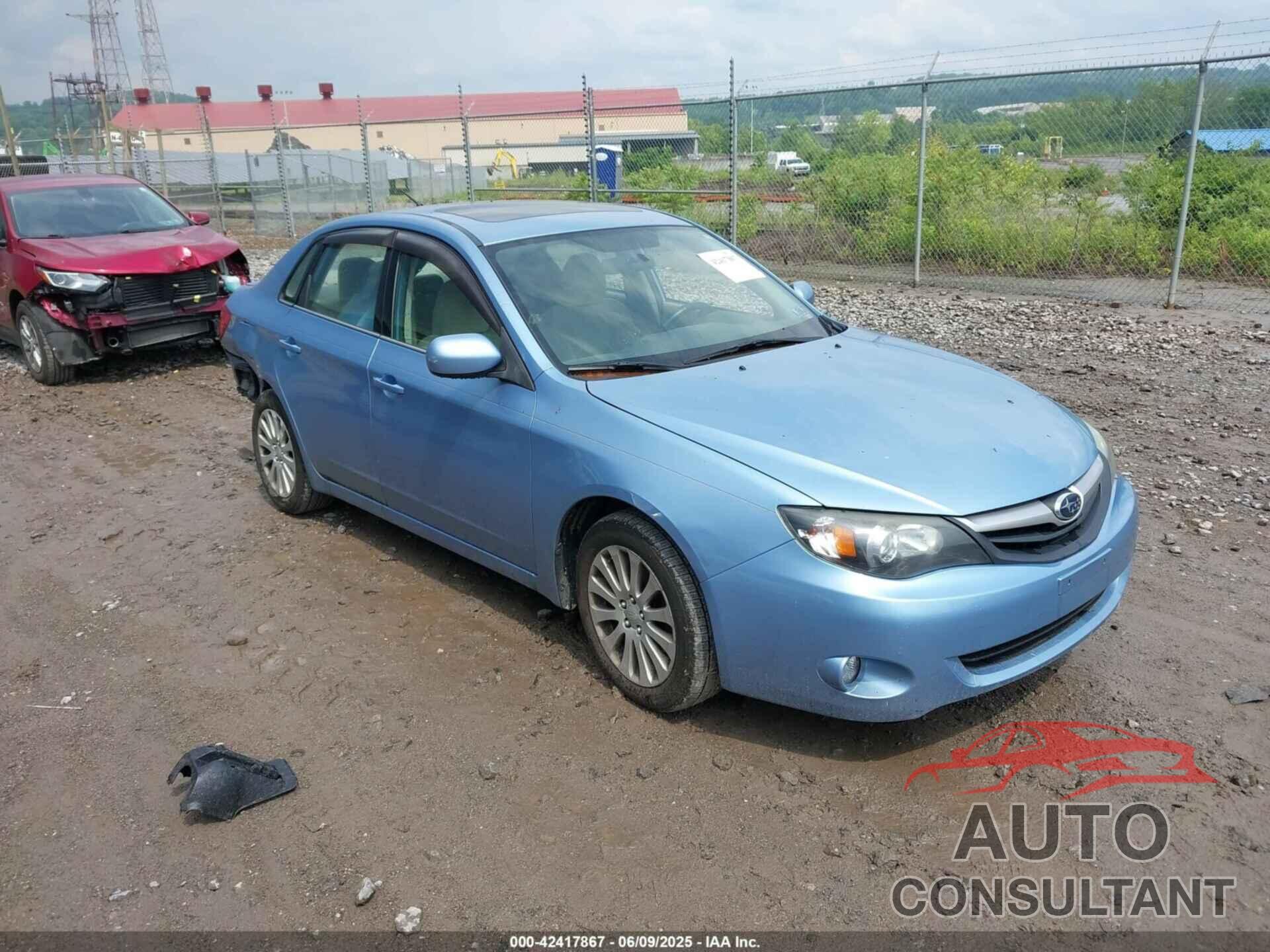 SUBARU IMPREZA 2011 - JF1GE6B64BH512973