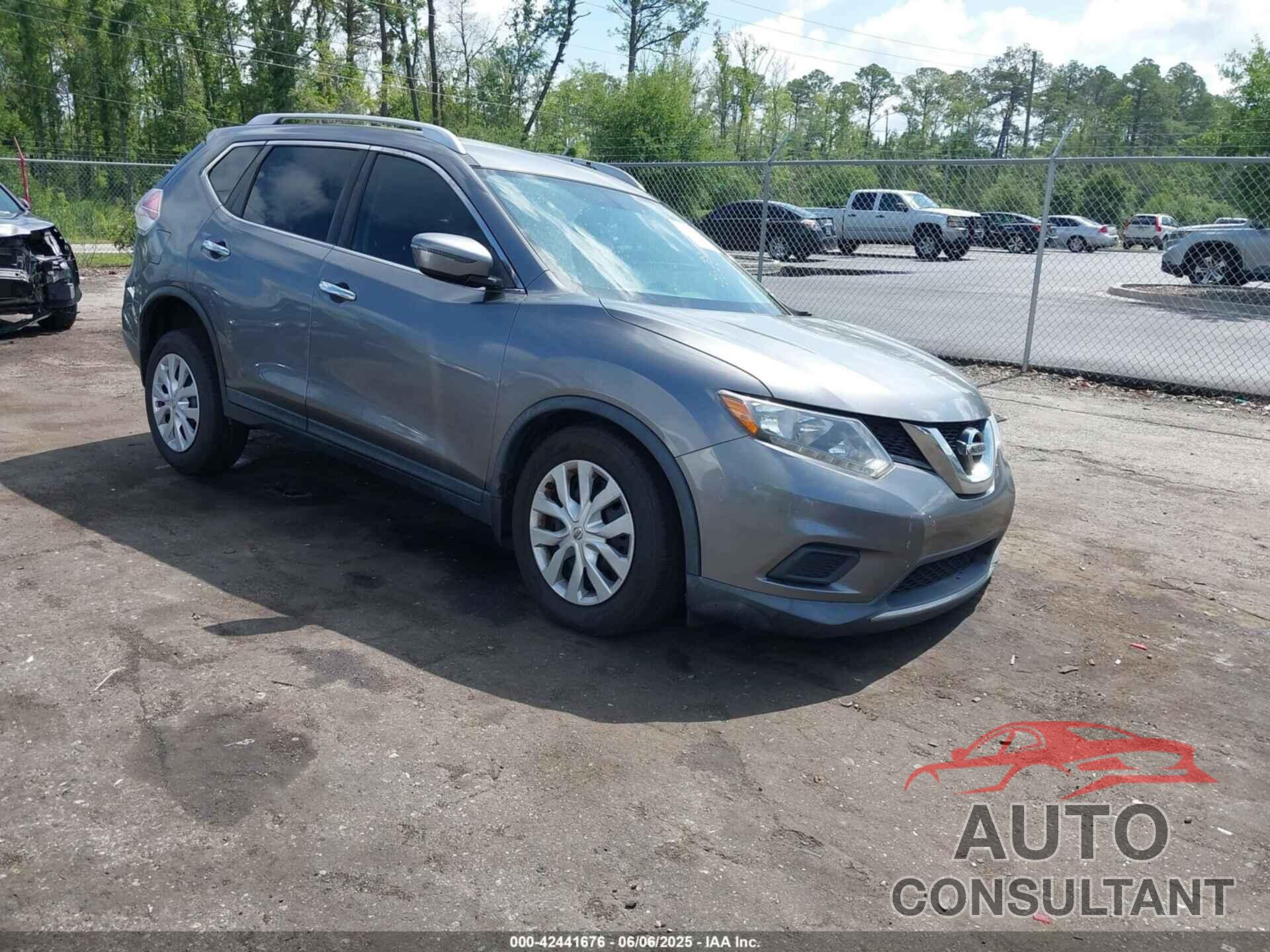 NISSAN ROGUE 2016 - KNMAT2MT5GP723744