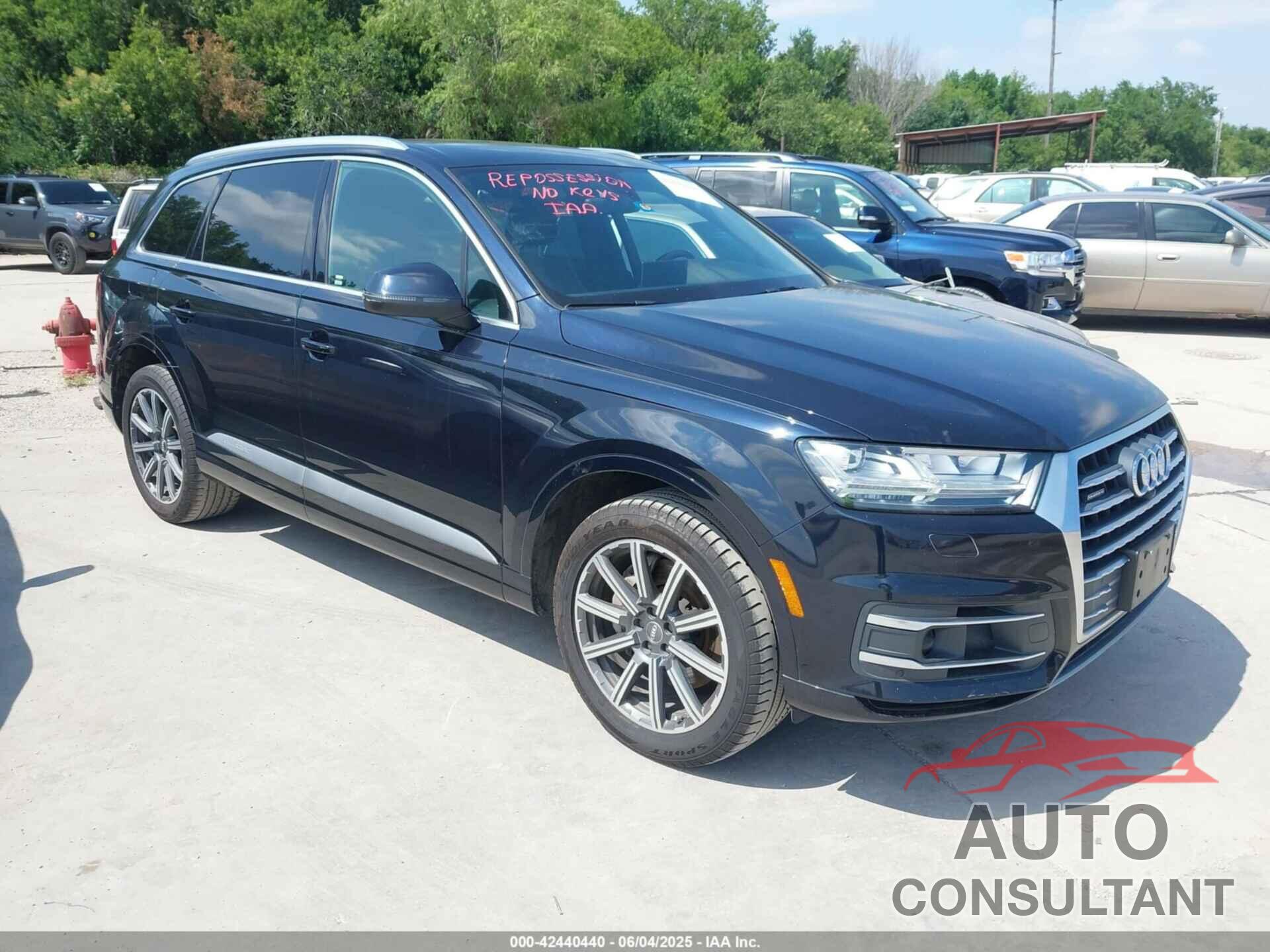 AUDI Q7 2017 - WA1LAAF73HD011321